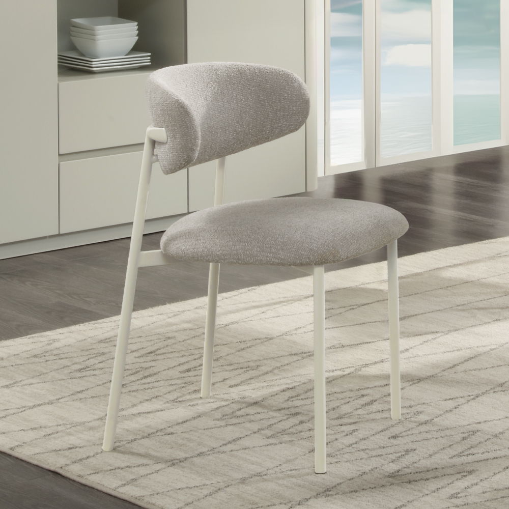 Ingram - Side Chair (Set of 2) - Light Gray, light gray