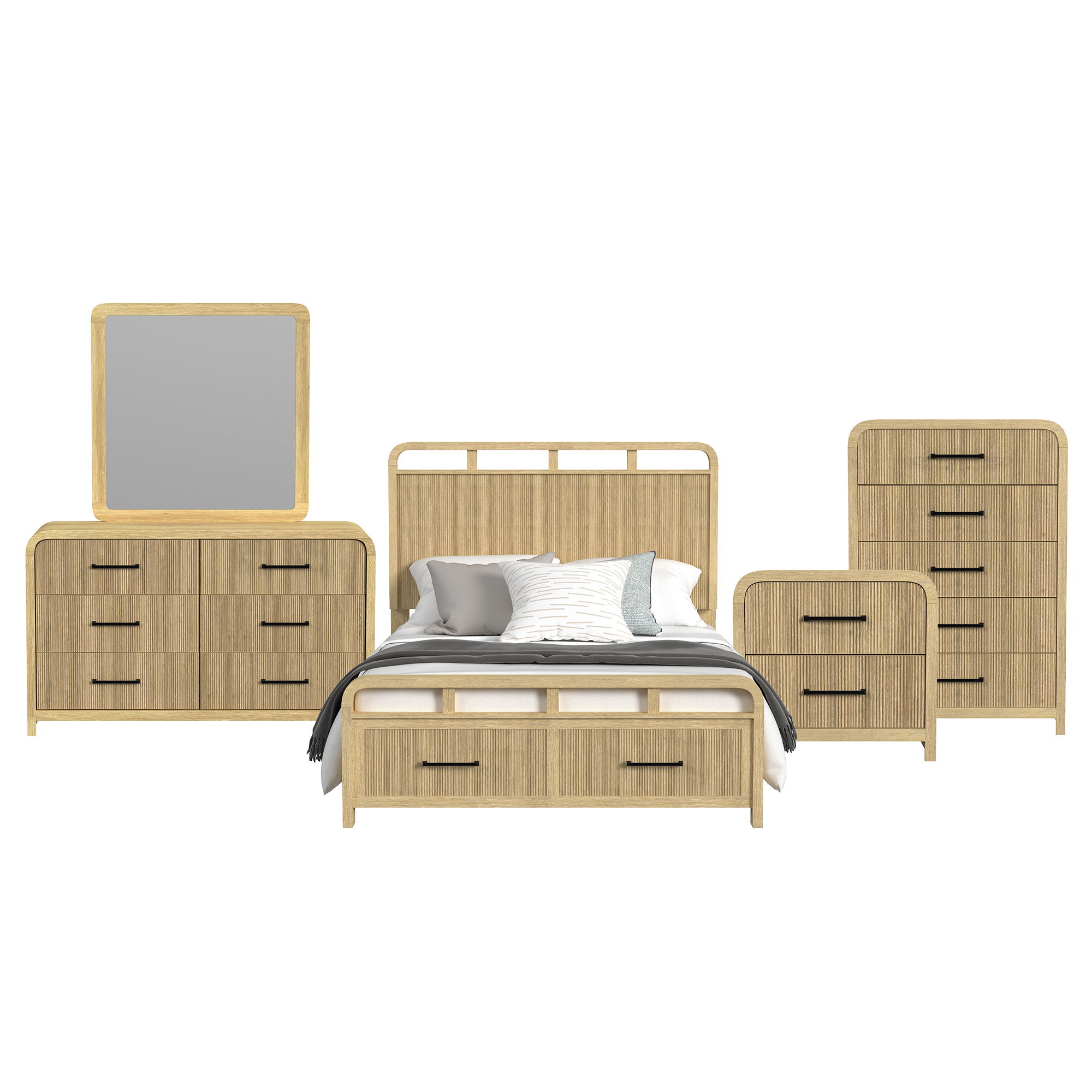 Full · 5 Pc · Bedroom Set