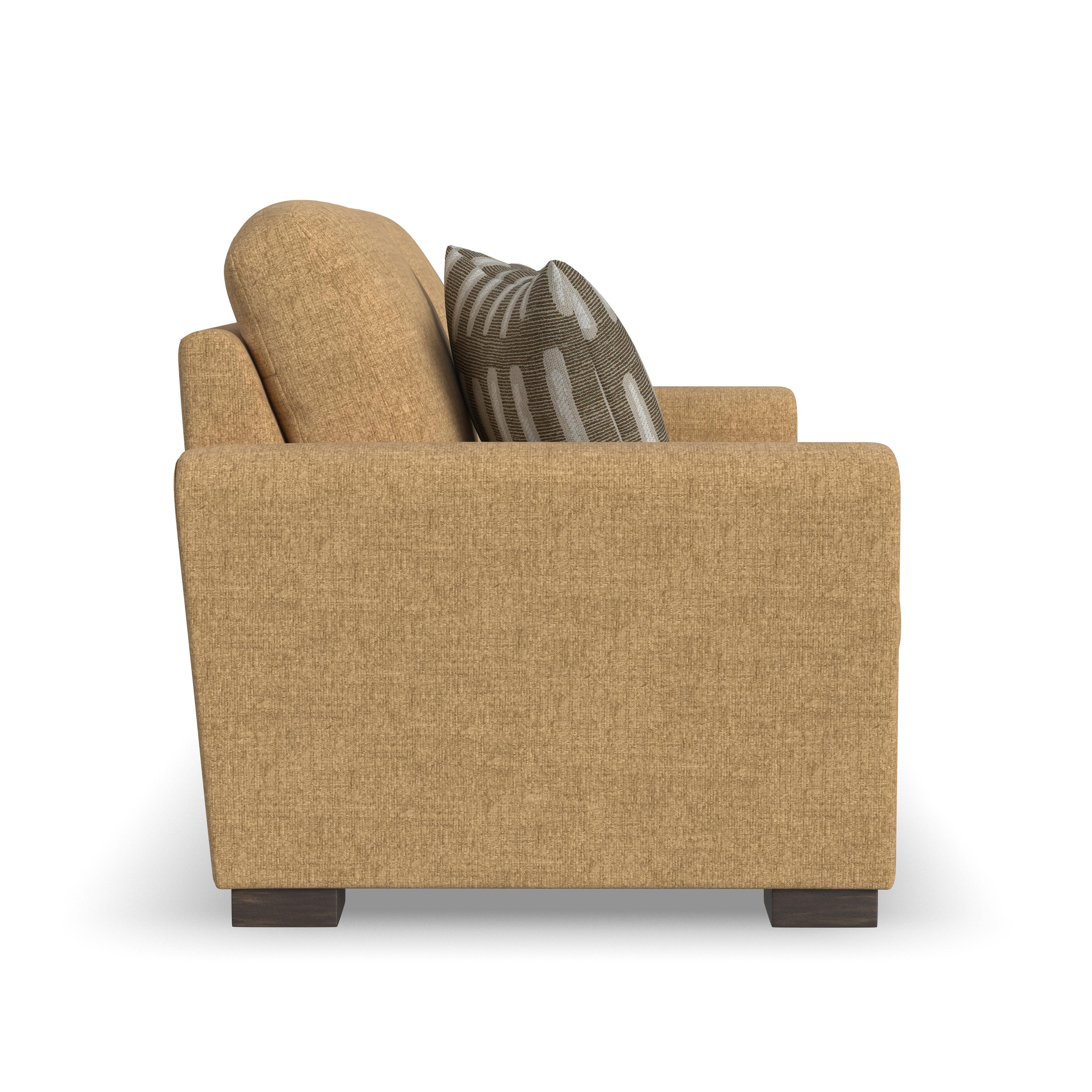 Rudy - Loveseat For Living Room, light brown, view 7
