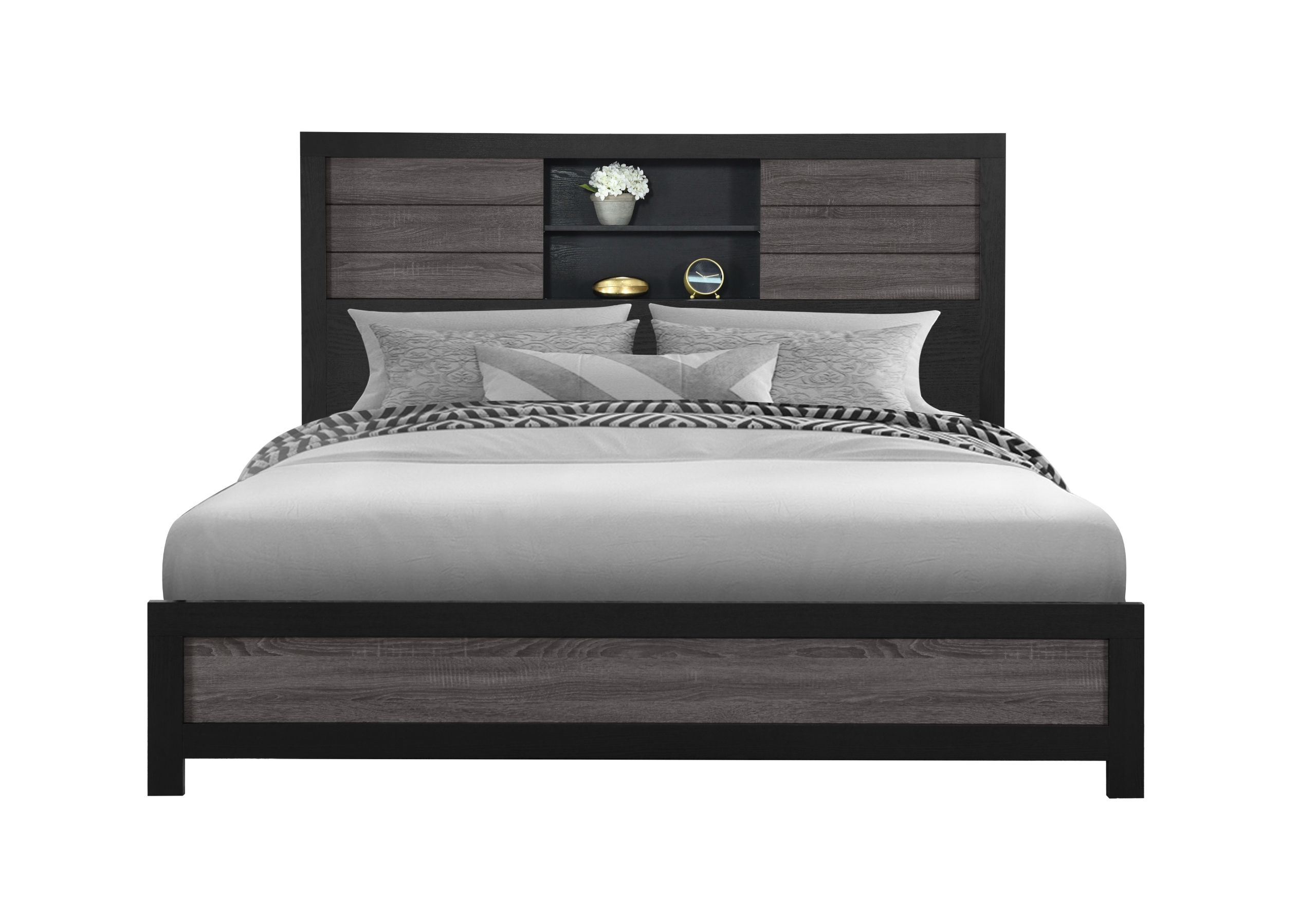 King Bookcase Bed