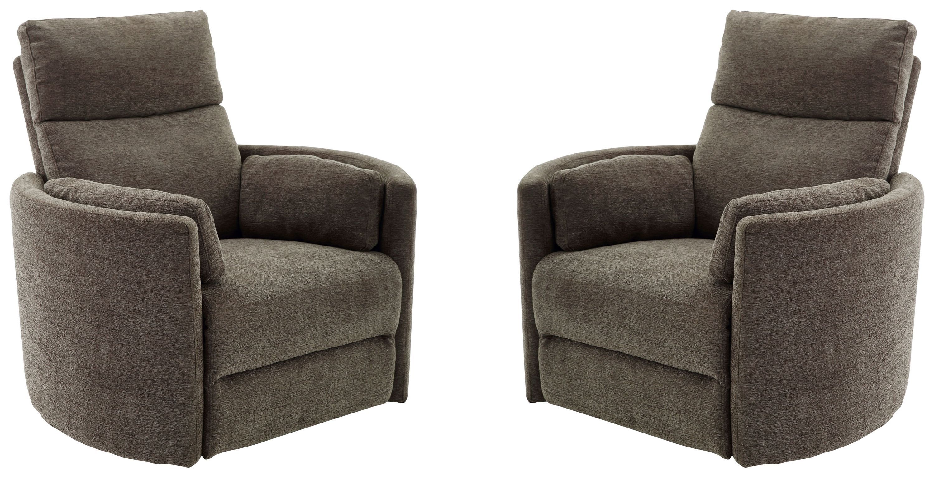 Parker House Radius - Power Swivel Glider Recliner (Set of 2) - Krypton