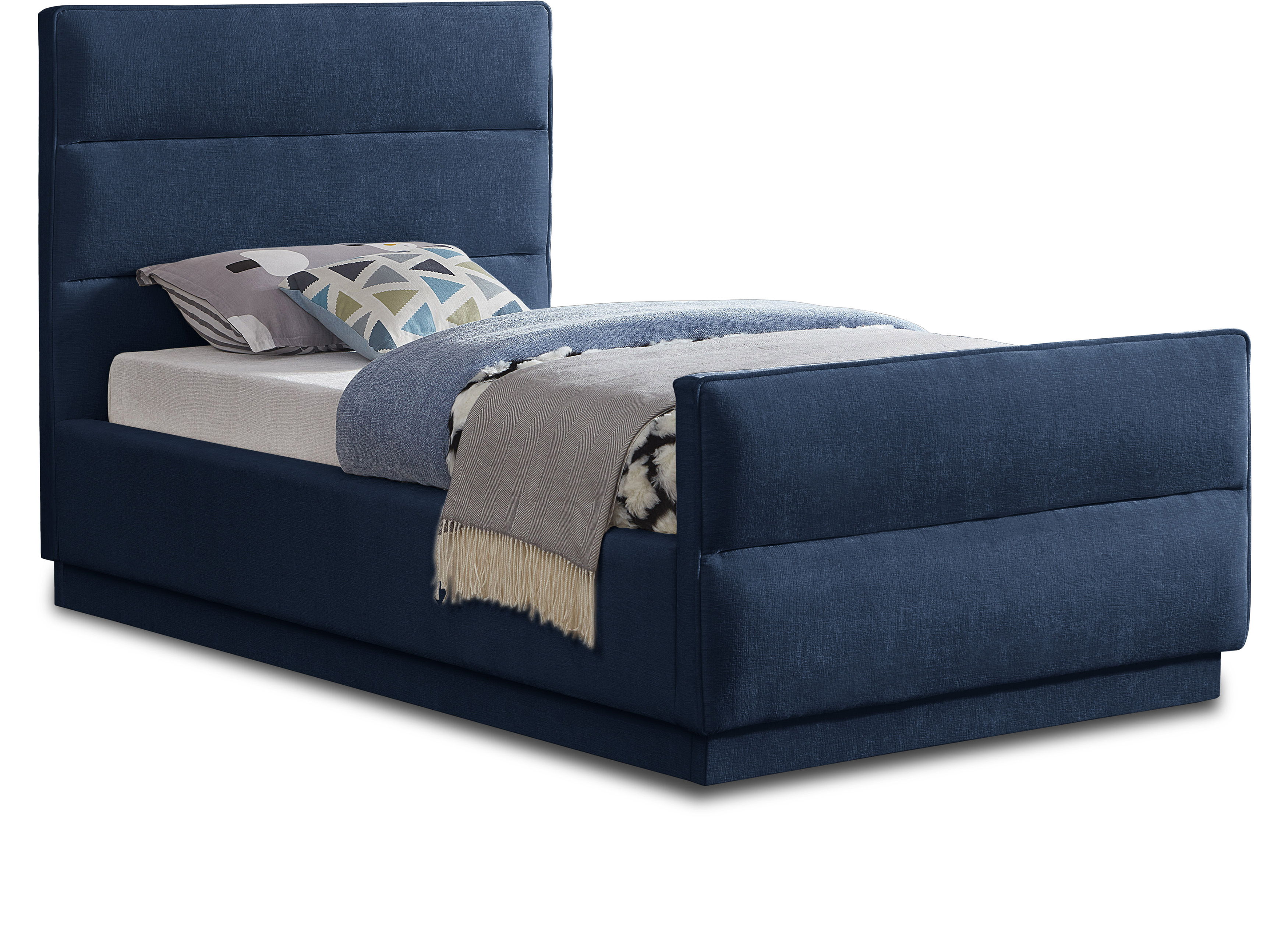 Paxton - Twin Bed - Navy