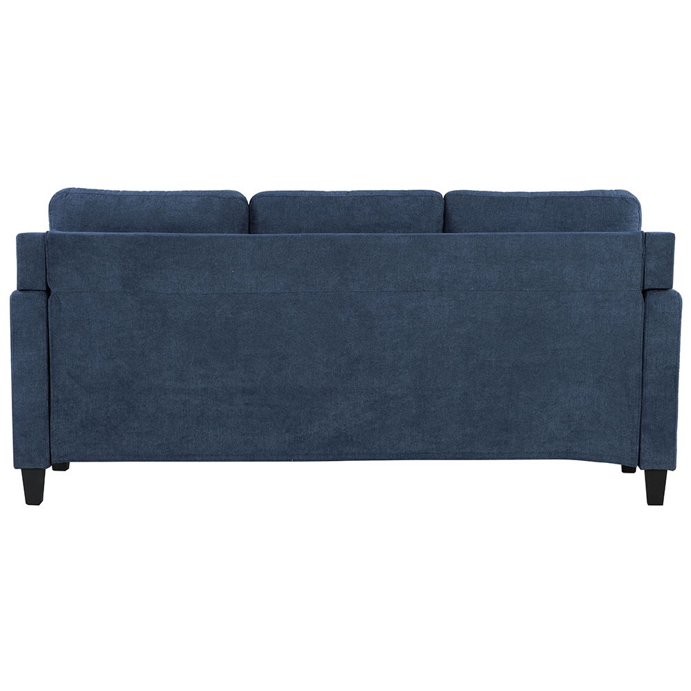 Horatio - Sofa - Navy Chenille, blue, view 4
