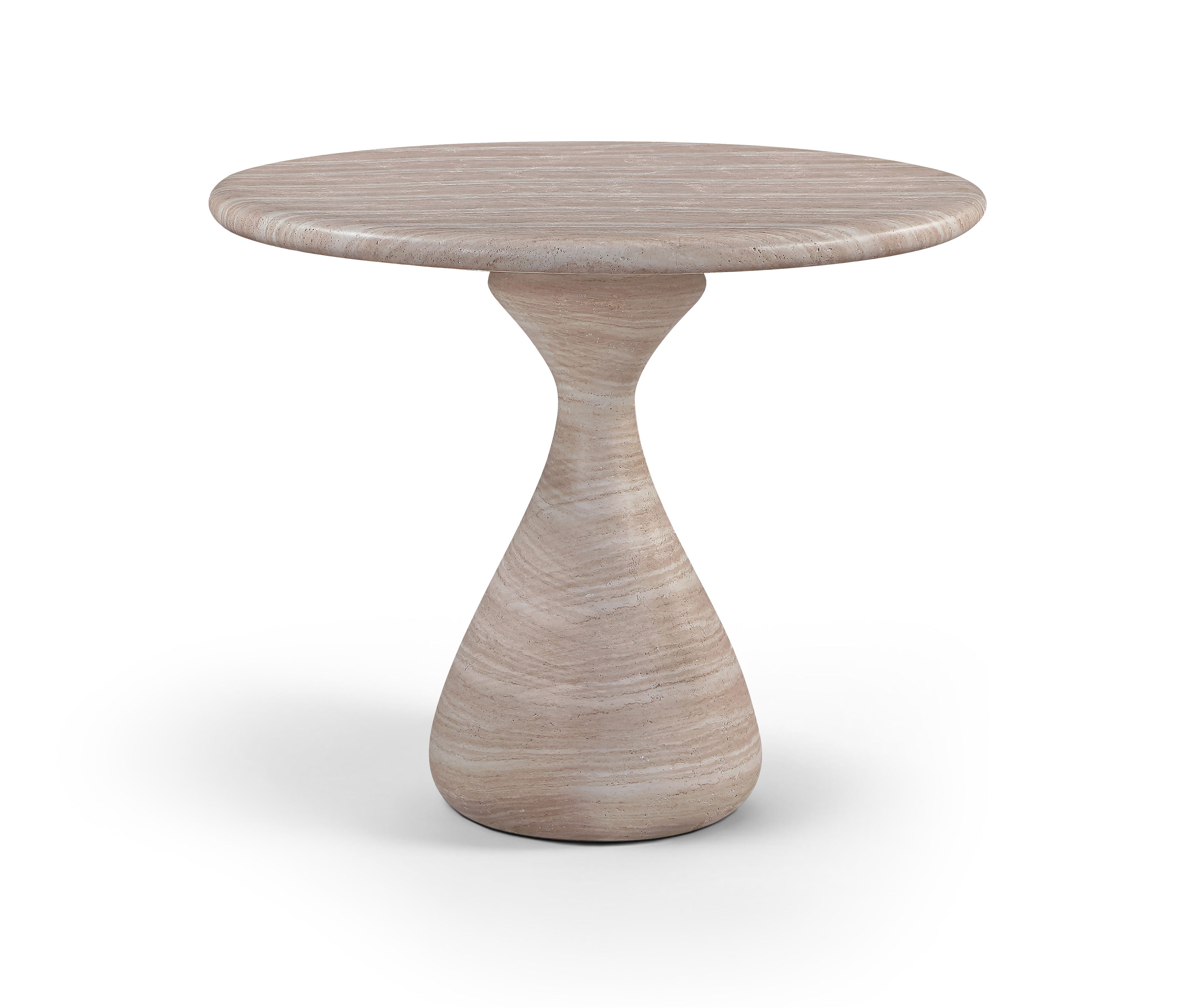 Sano - 36'' Indoor/Outdoor Dining Table - Travertine