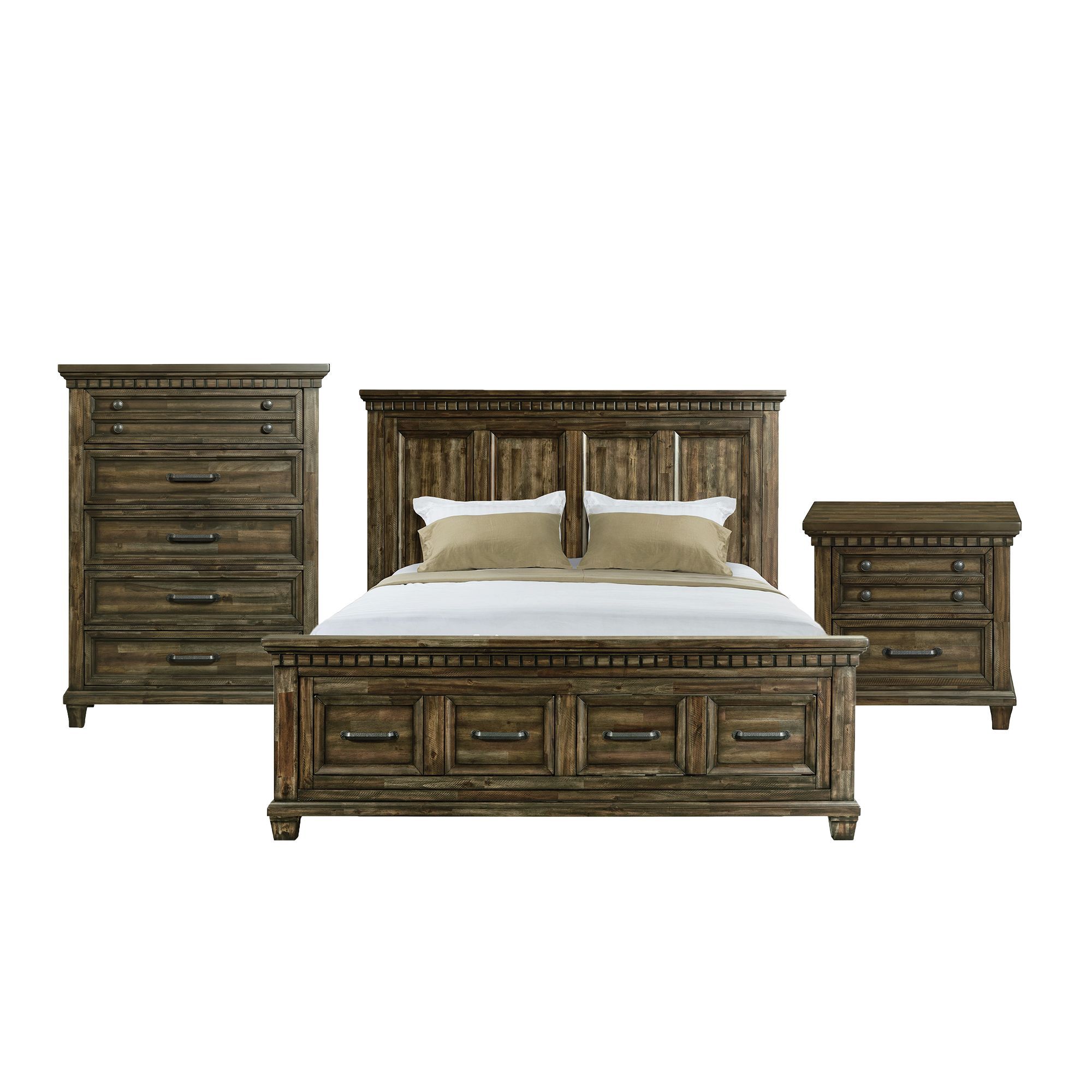 Queen · 3 Pc · Bedroom Set