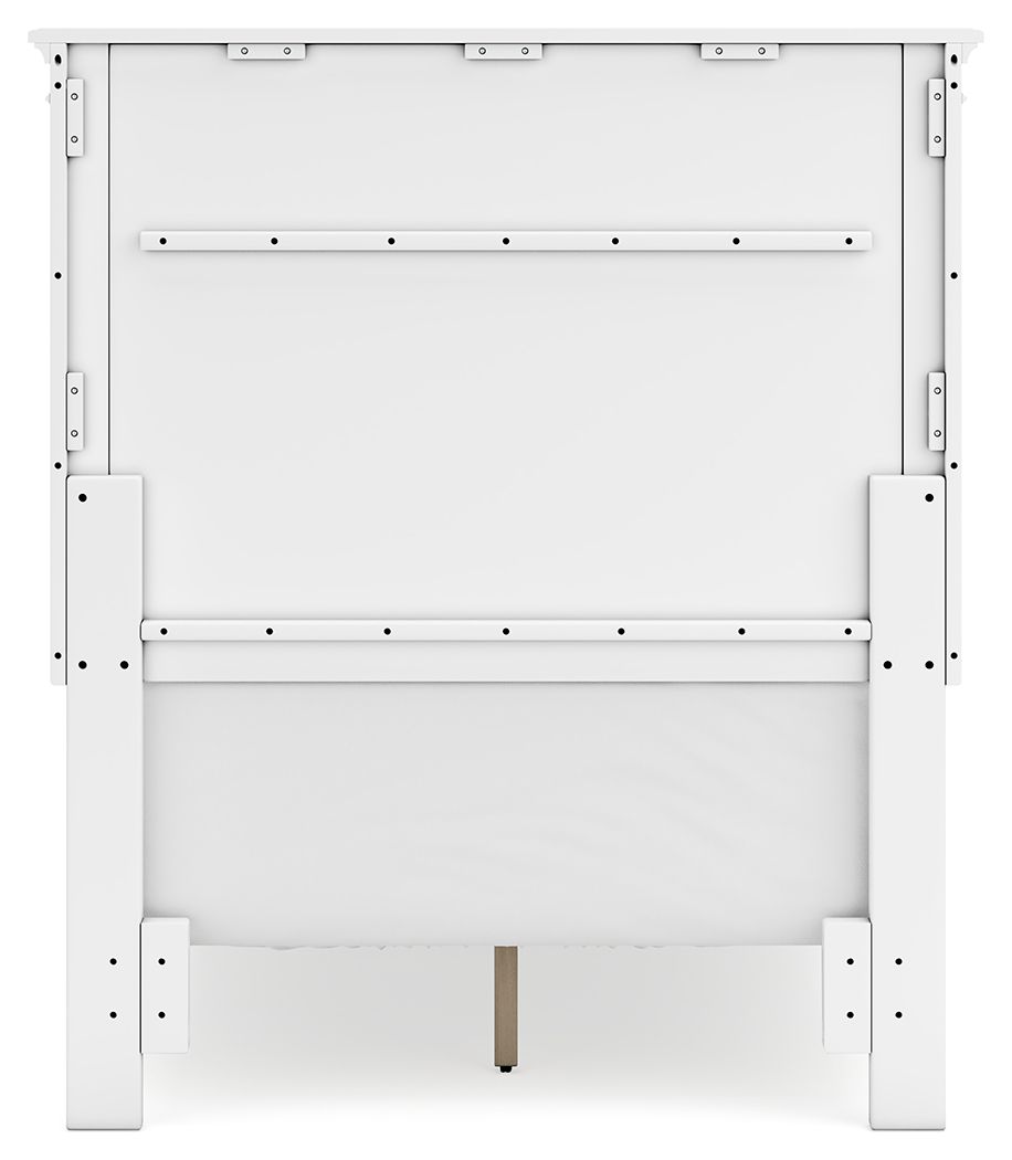 Ashley Furniture Fortman - Twin Panel Bed - White - Image 7