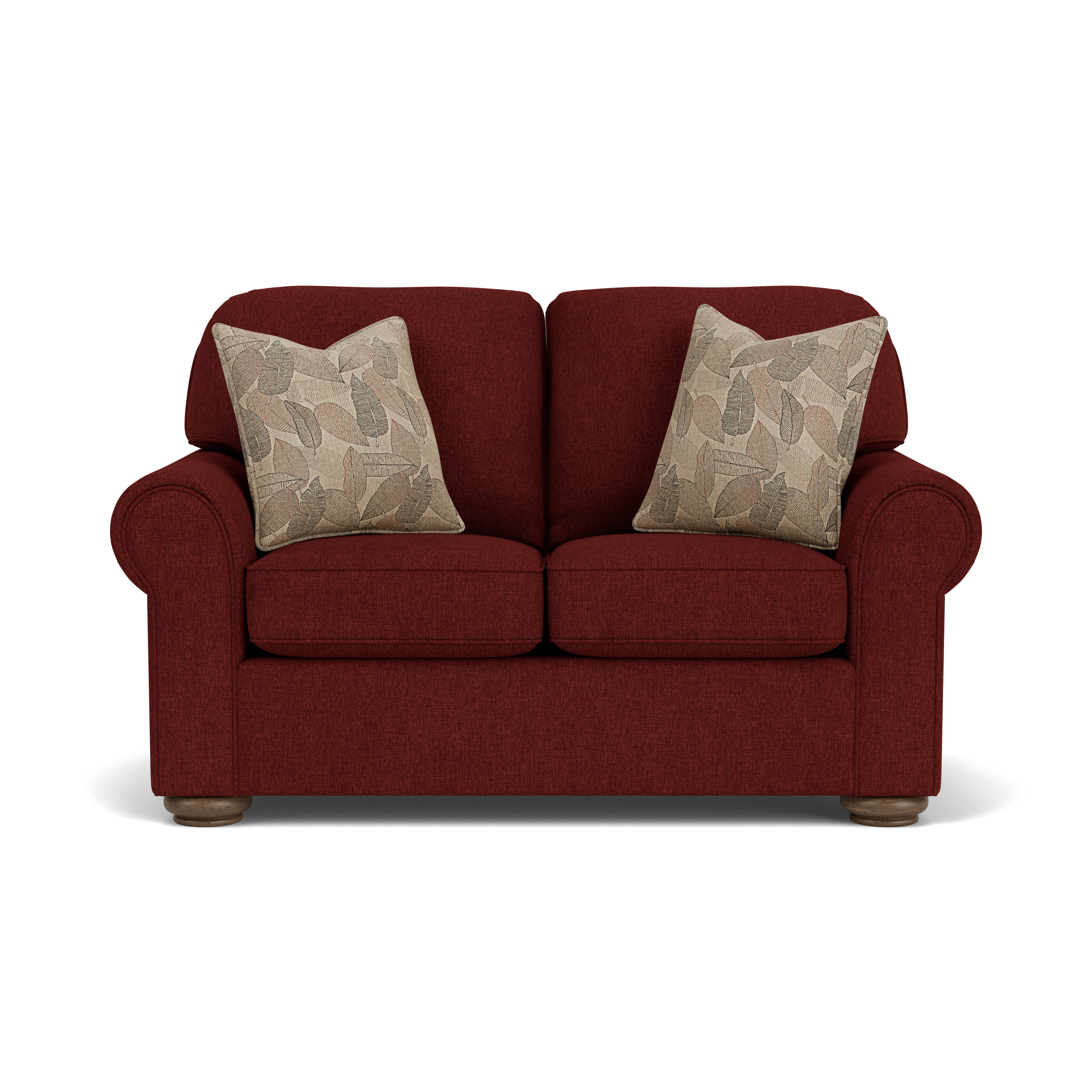 Preston - Fabric Loveseat, dark gray, view 5