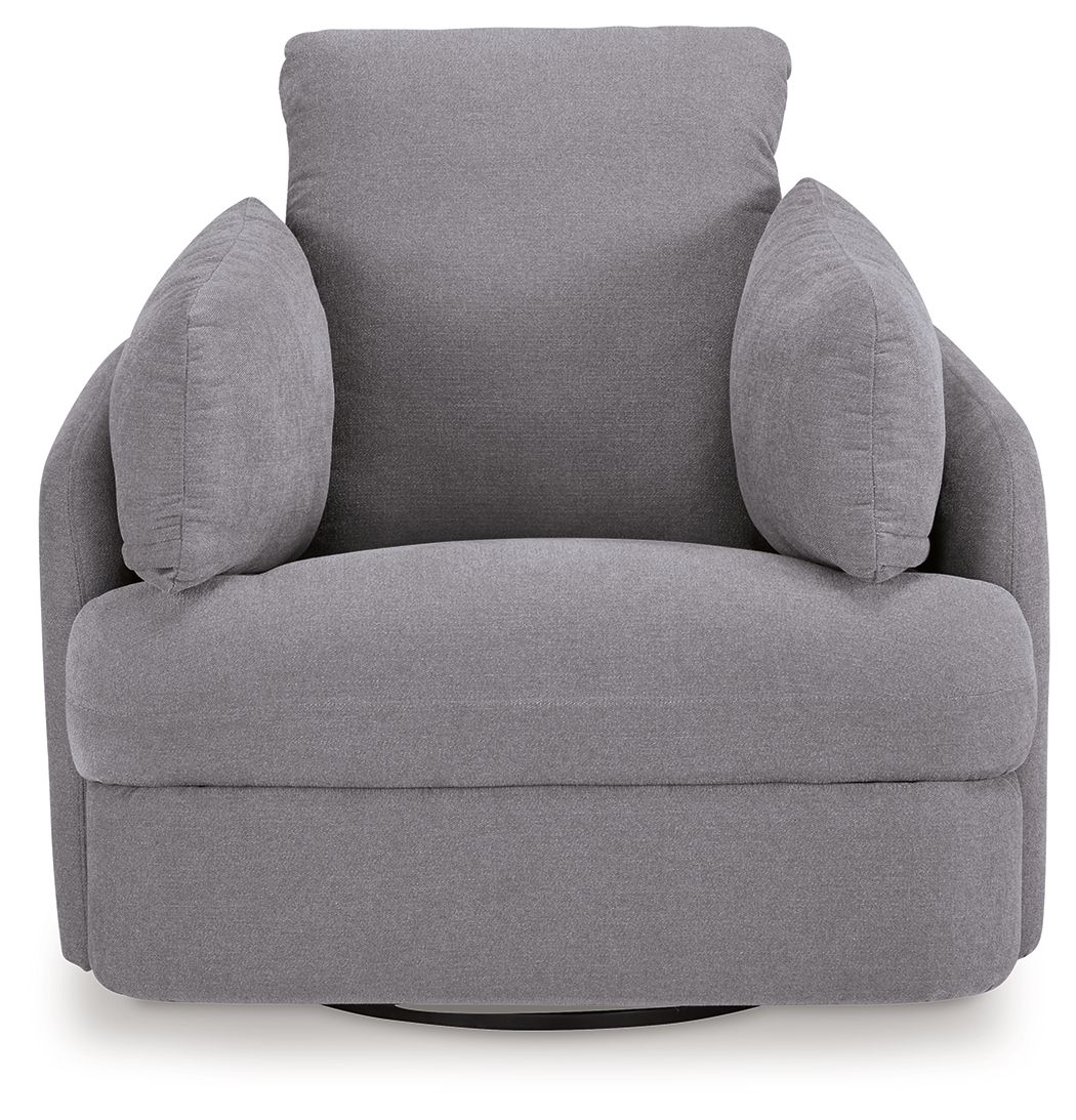 Ashley Furniture Modmax - Swivel Glider Recliner - Granite - Image 5