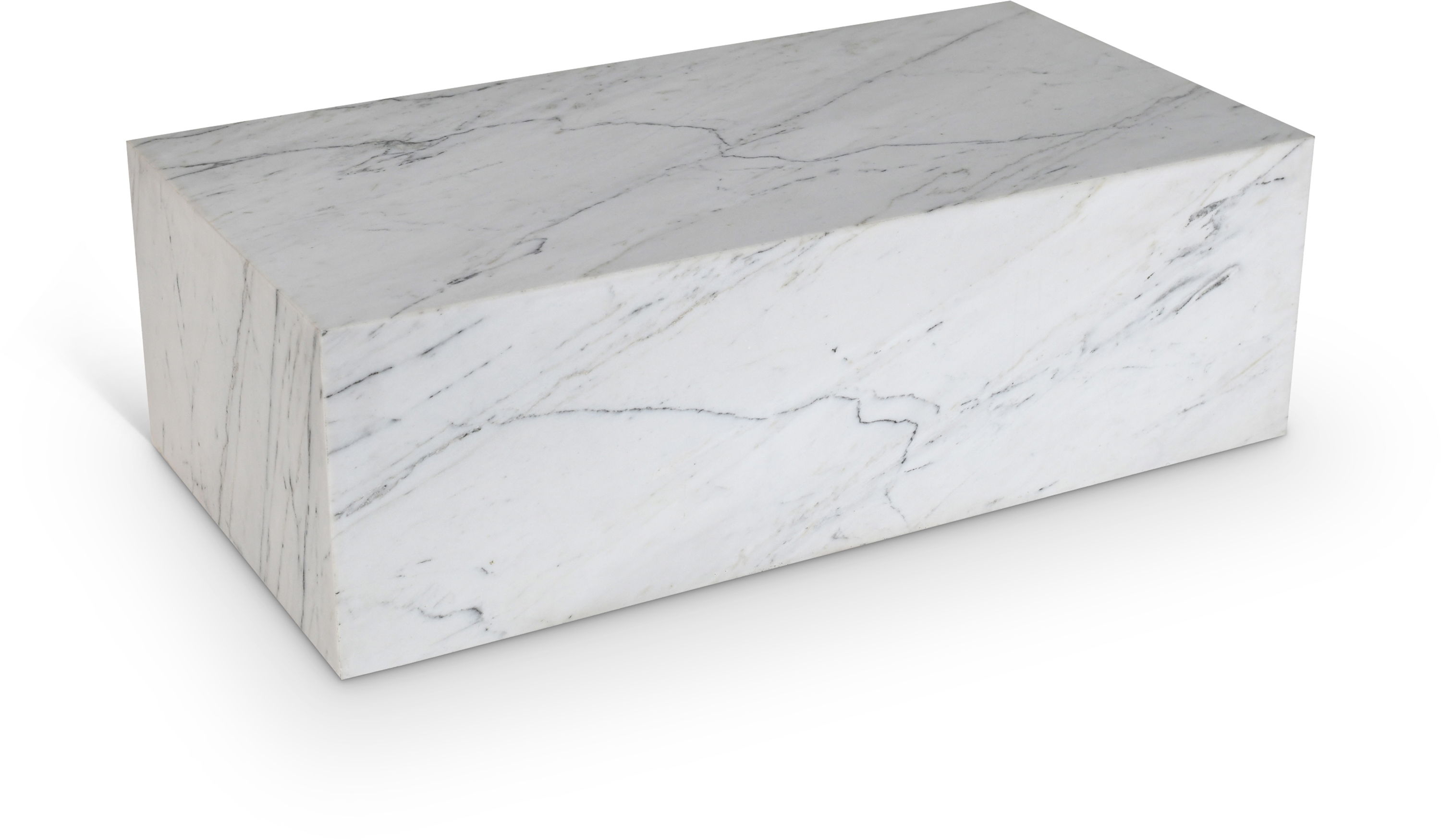 Bolzano - Marble Coffee Table - White