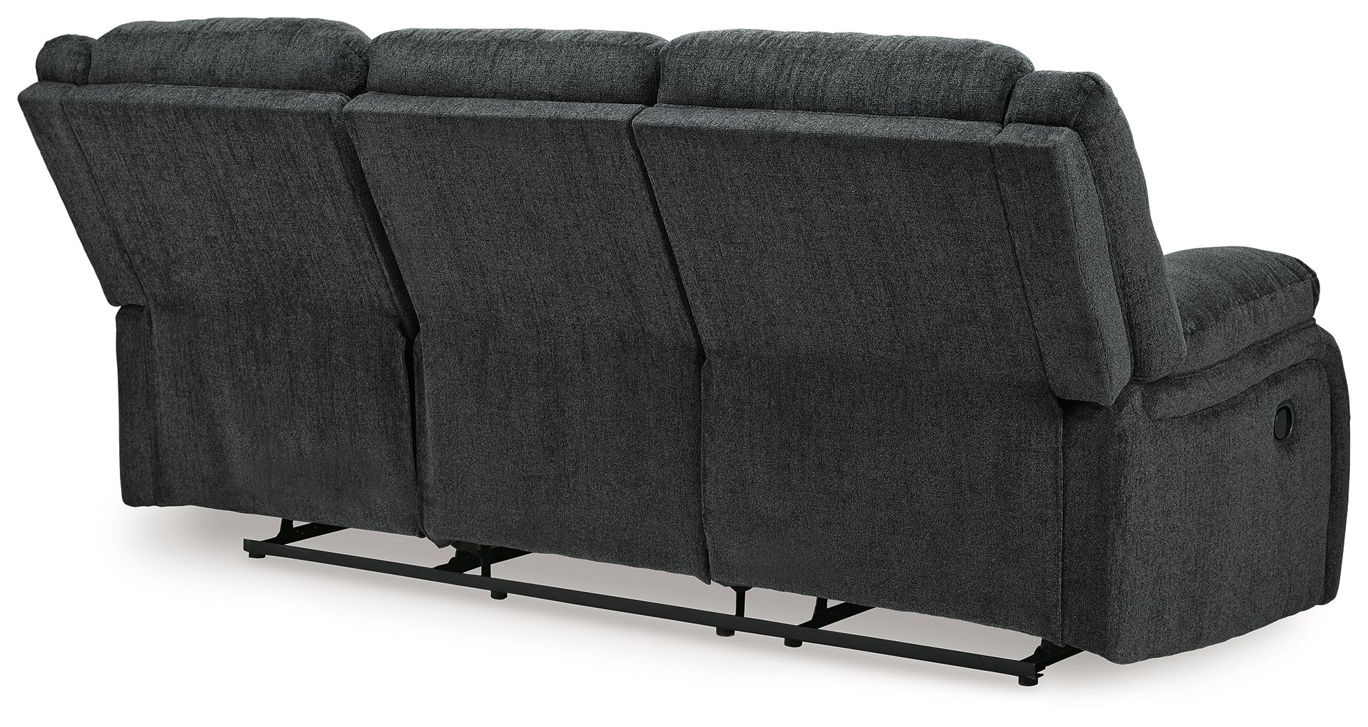 Ashley Furniture Draycoll - Reclining Sofa - Dark Gray - Image 5
