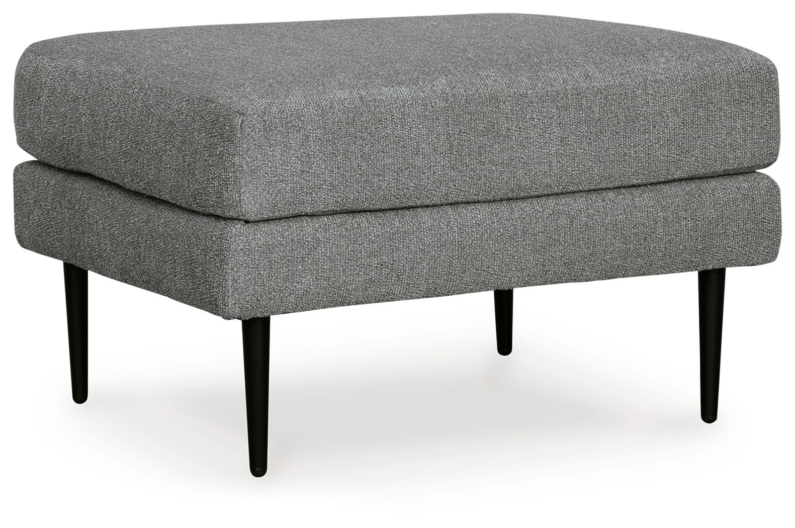 Ashley Furniture Hazela - 2 Pc. - Chair, Ottoman - Charcoal - Image 5
