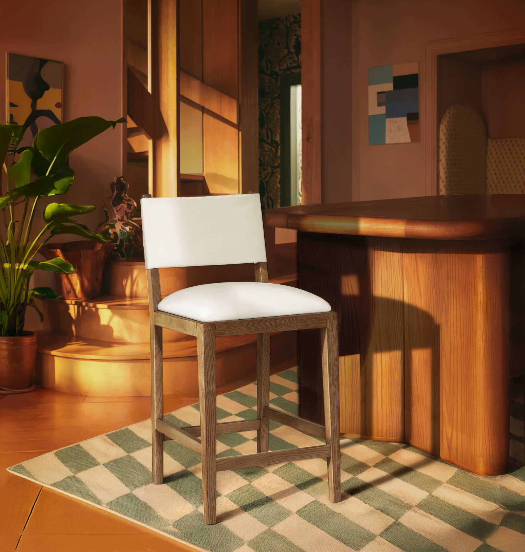 Avon - Counter Stool - Cream