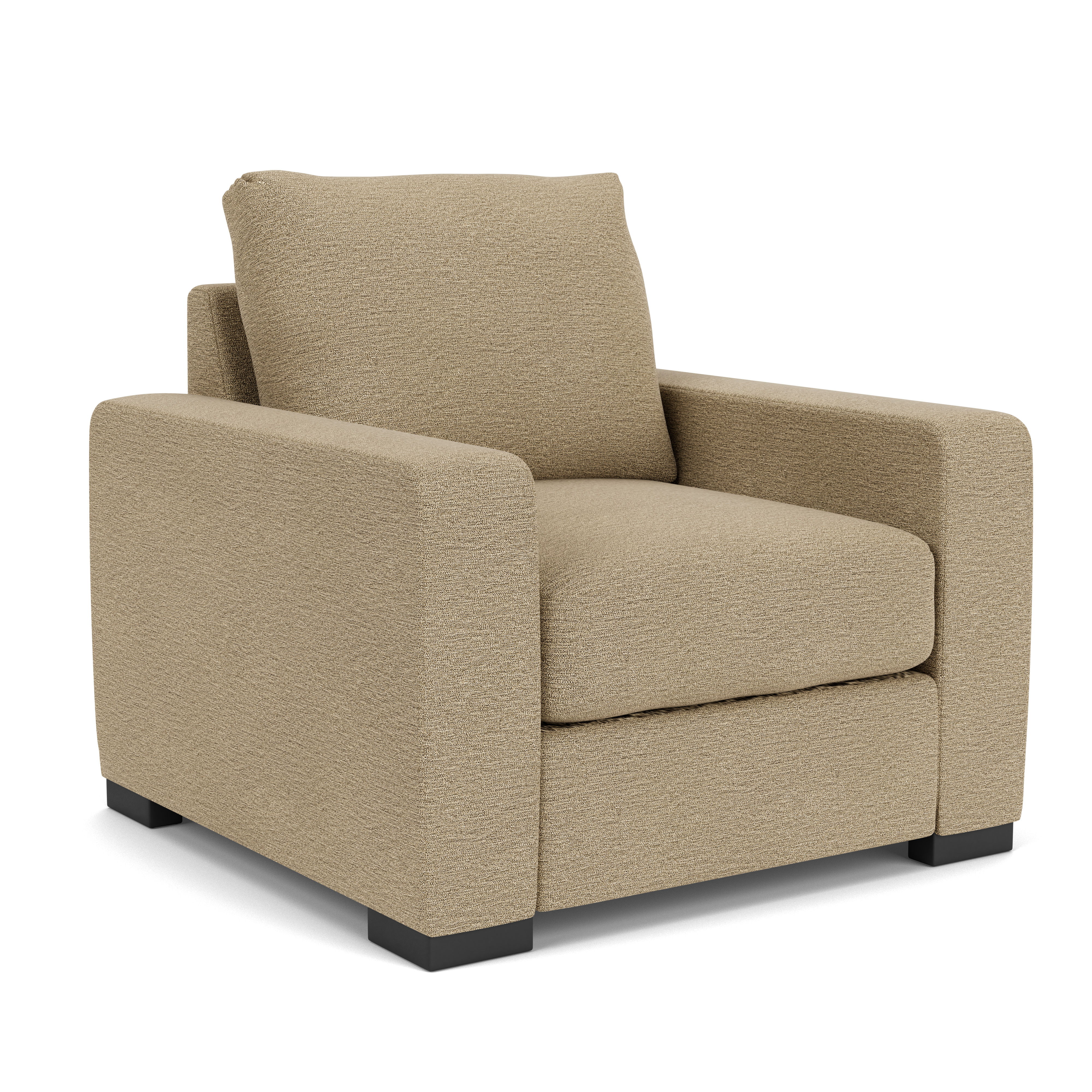 Oliver - Fabric Chair, beige