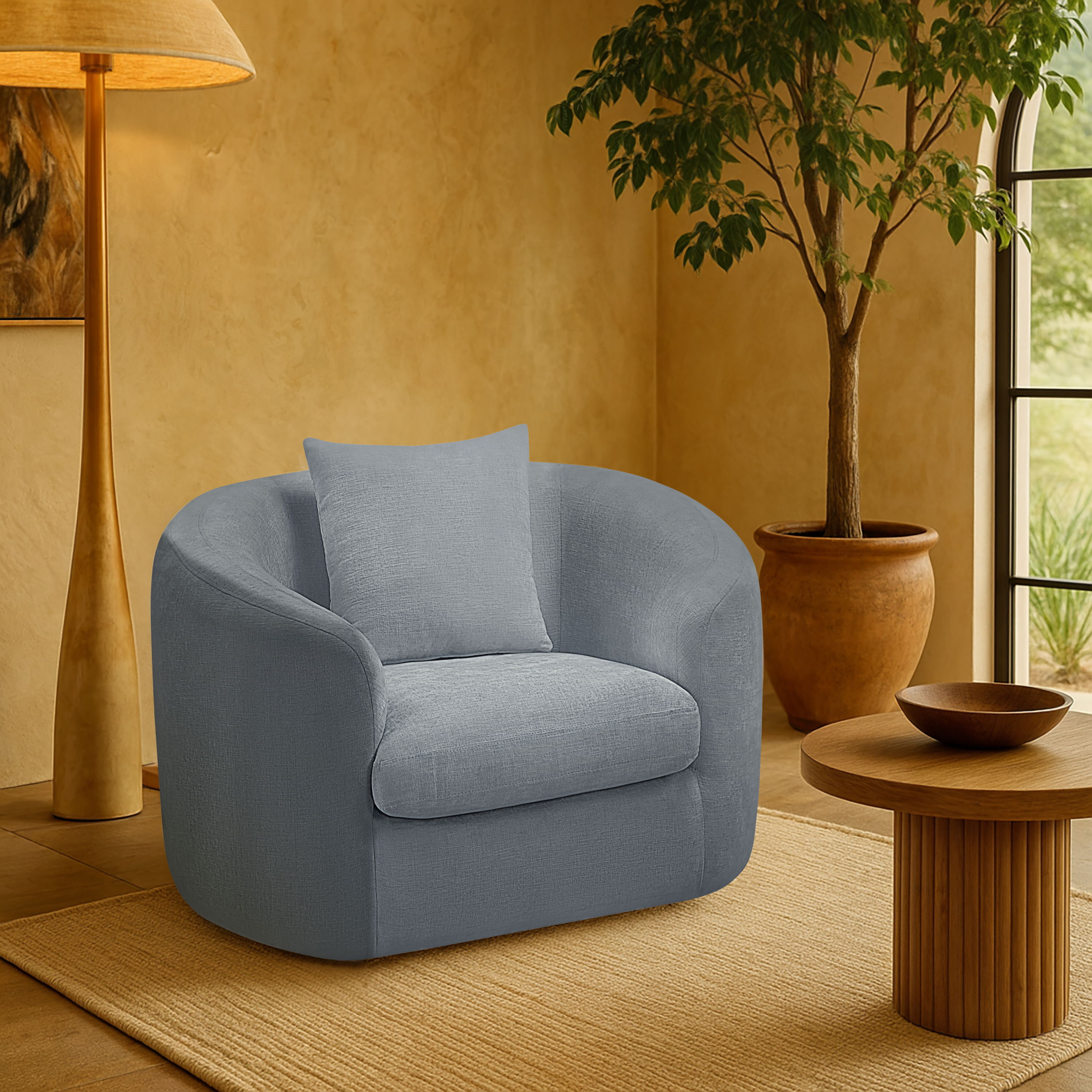Penelope - Chair - Light Blue