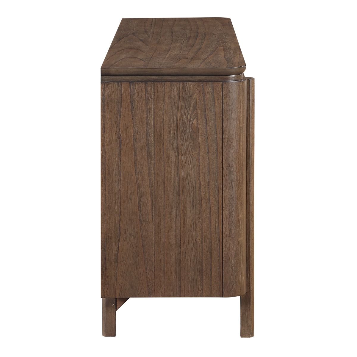 Ouida - Server - Brown & Gold, dark brown, view 3