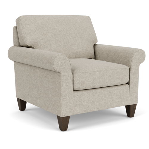 Westside - Fabric Chair, light gray