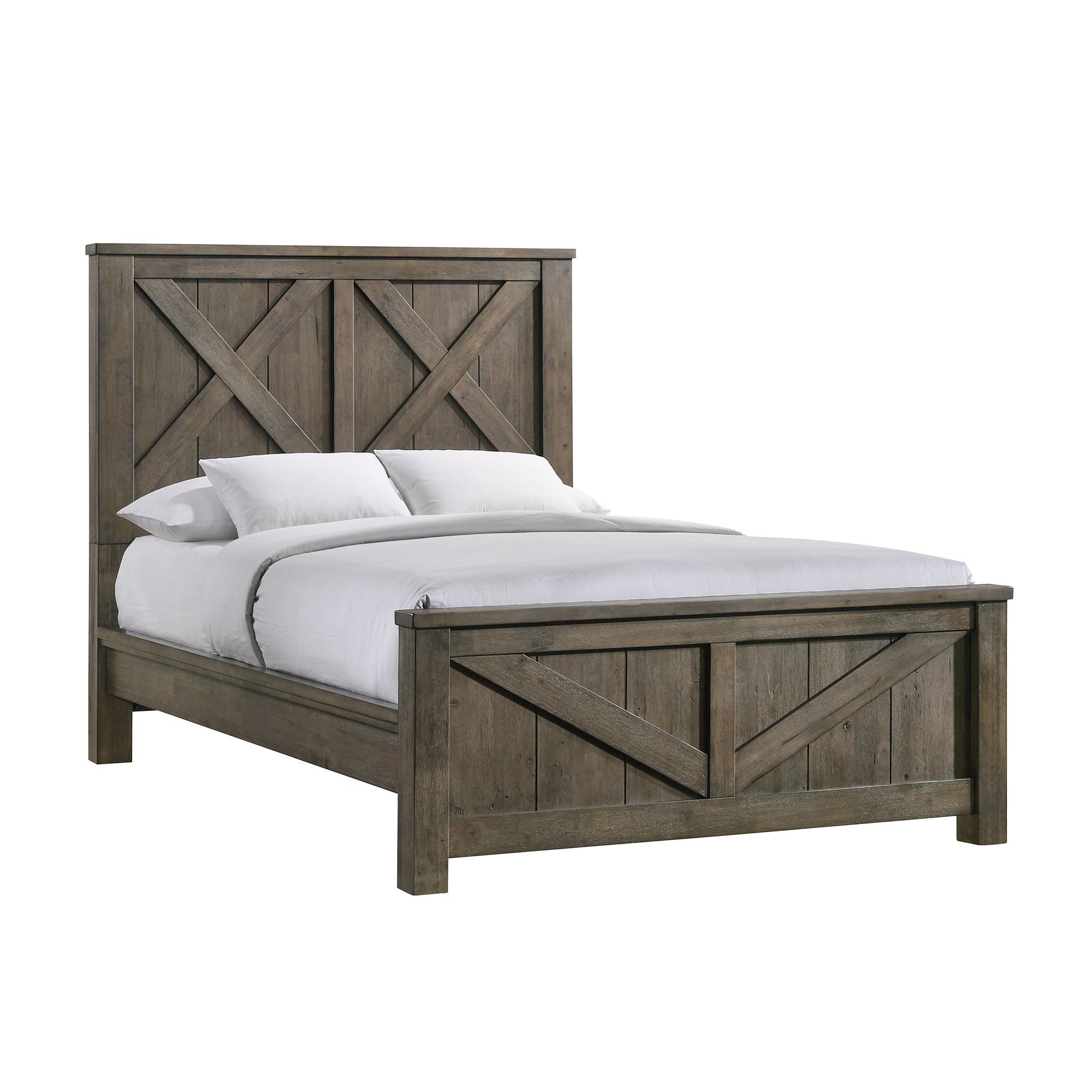 Maverick - Queen Panel 3 Piece Bedroom Set - Gray