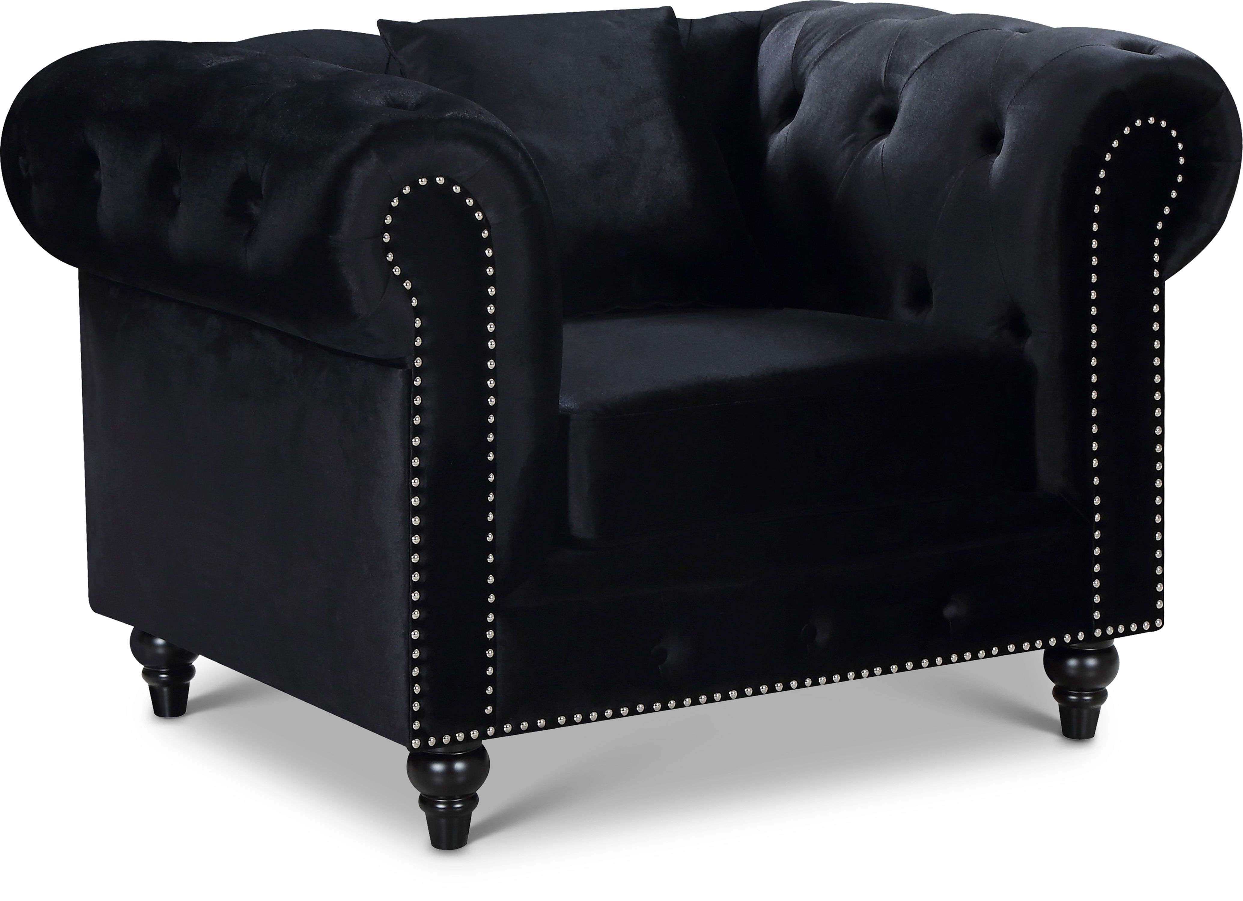 Chesterfield - Chair - Black