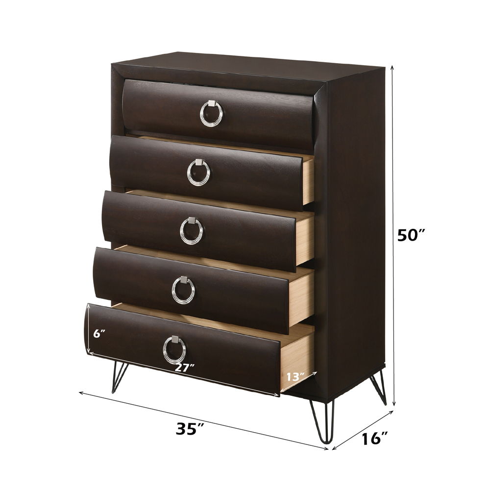 Tablita - Chest - Dark Merlot, dark brown, view 2