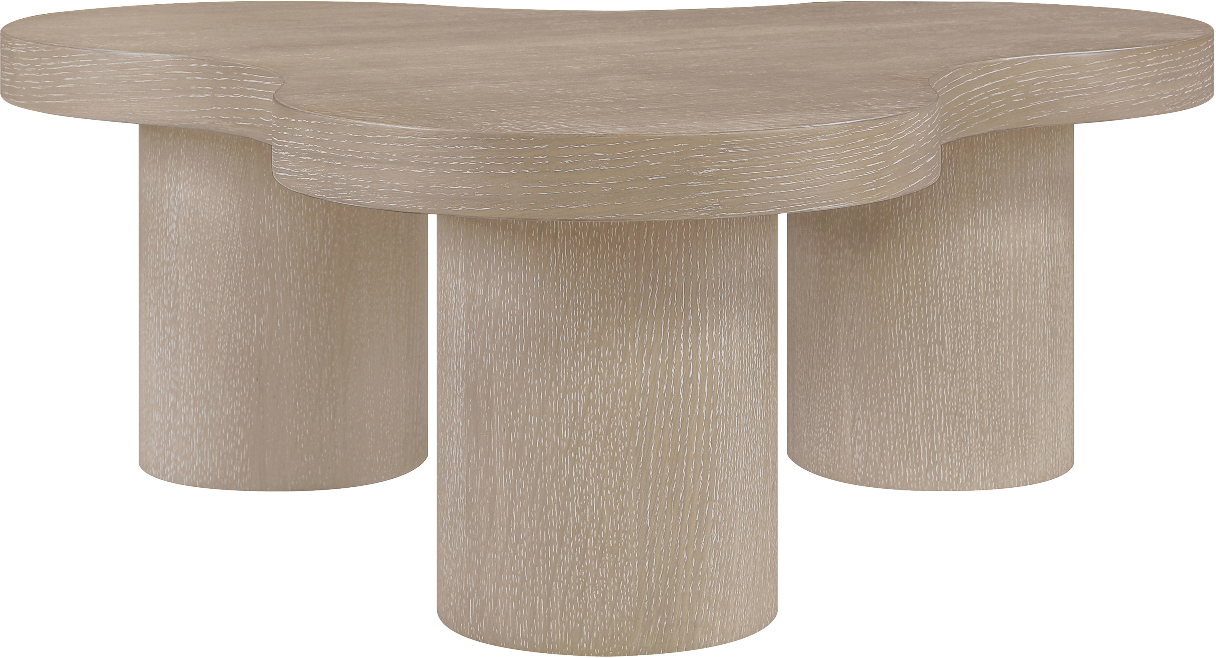 Cove - Oak Veneer And Solid Wood Coffee Table - Natural