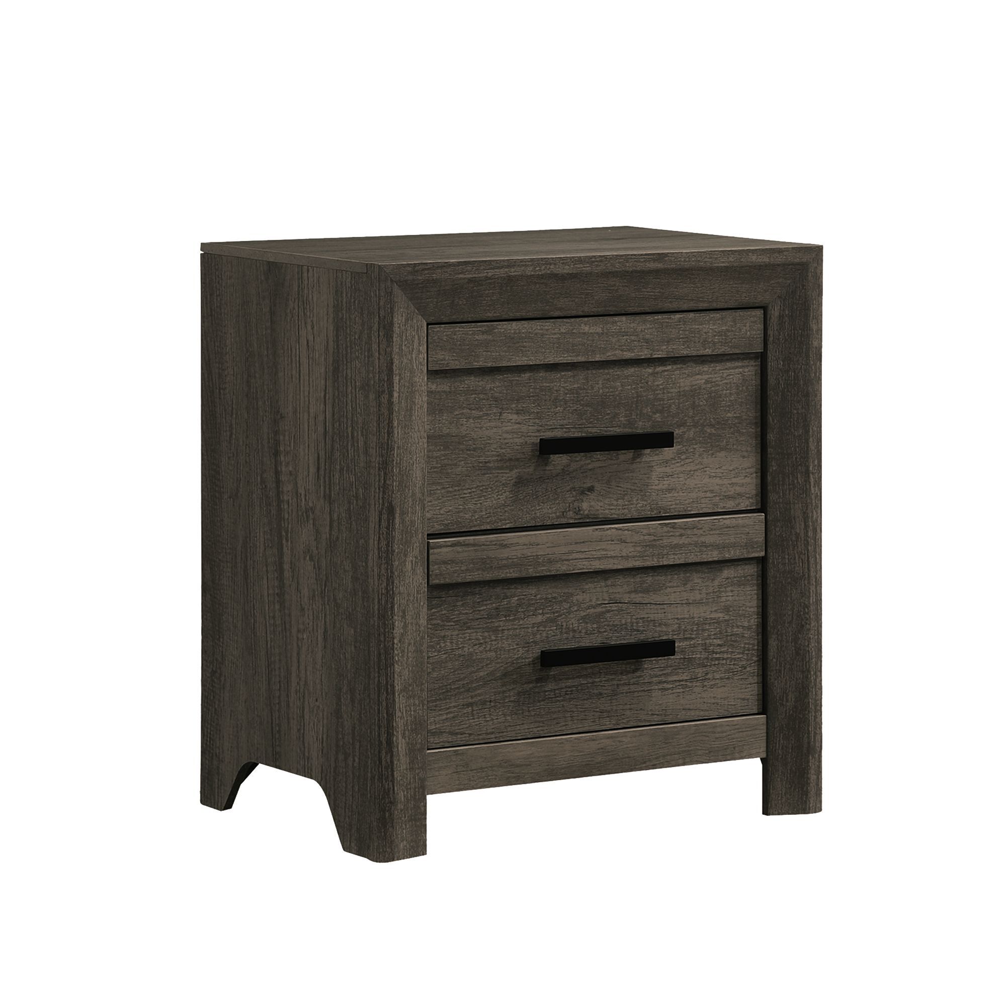 Eleanor - Twin Panel 3 Piece Bedroom Set - Mocha Gray