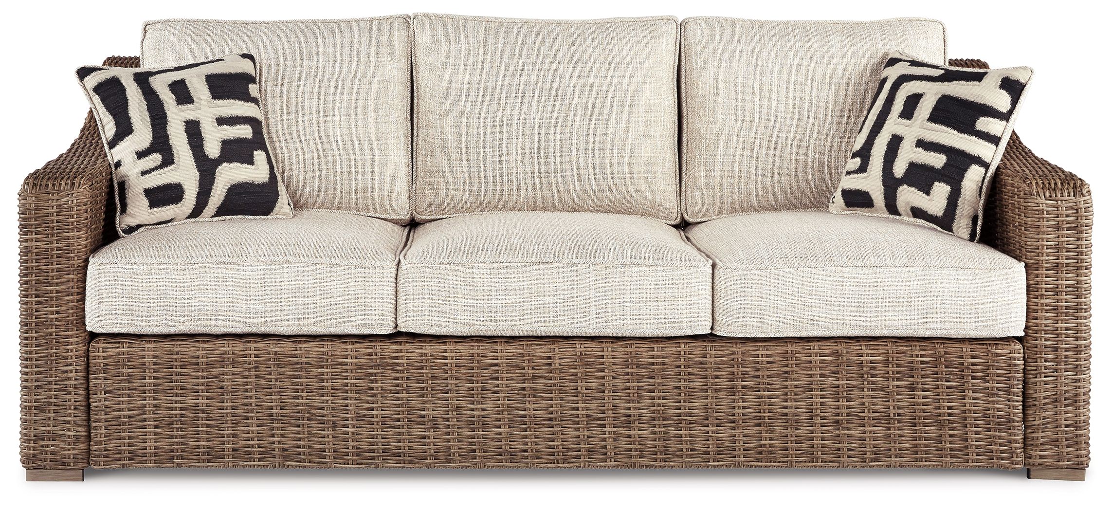 Beachcroft - Sofa with Cushion - Beige