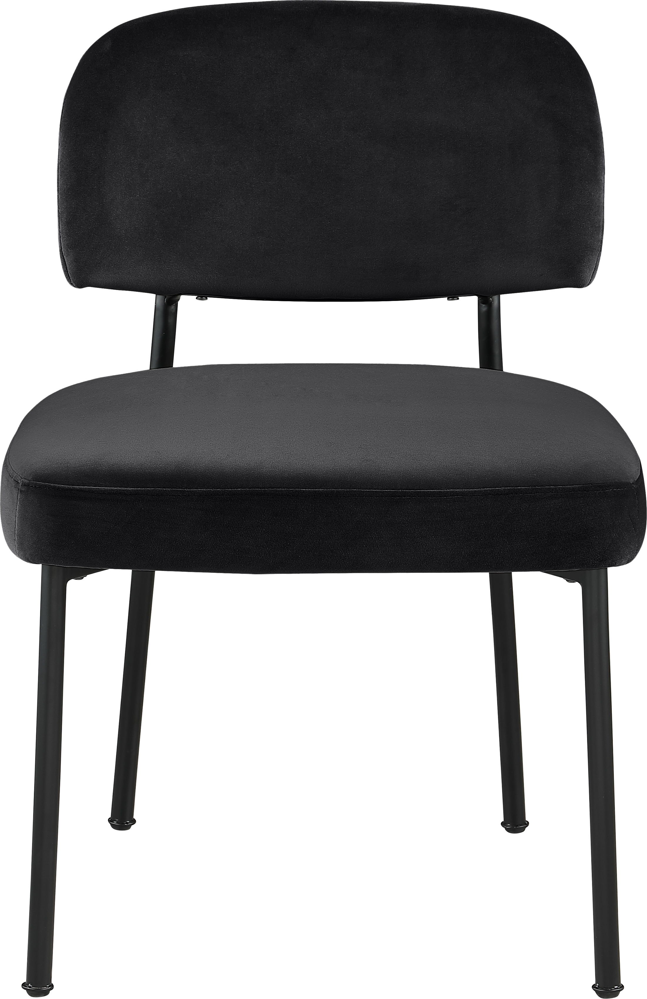 Zarelle - Performance Fabric Upholstered Dining Chair (Set of 2) - Black