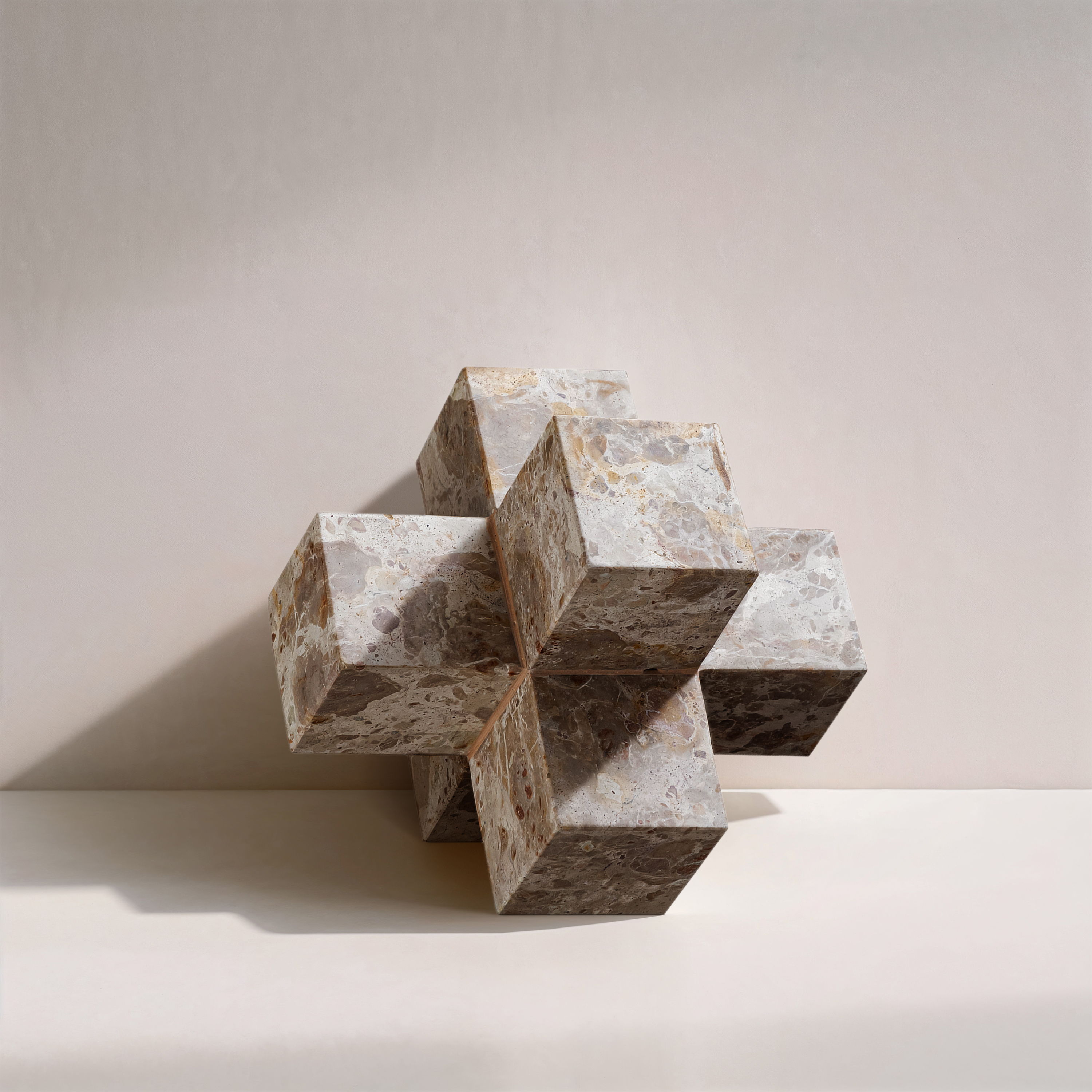 Jack - Marble Decorative Object - Beige
