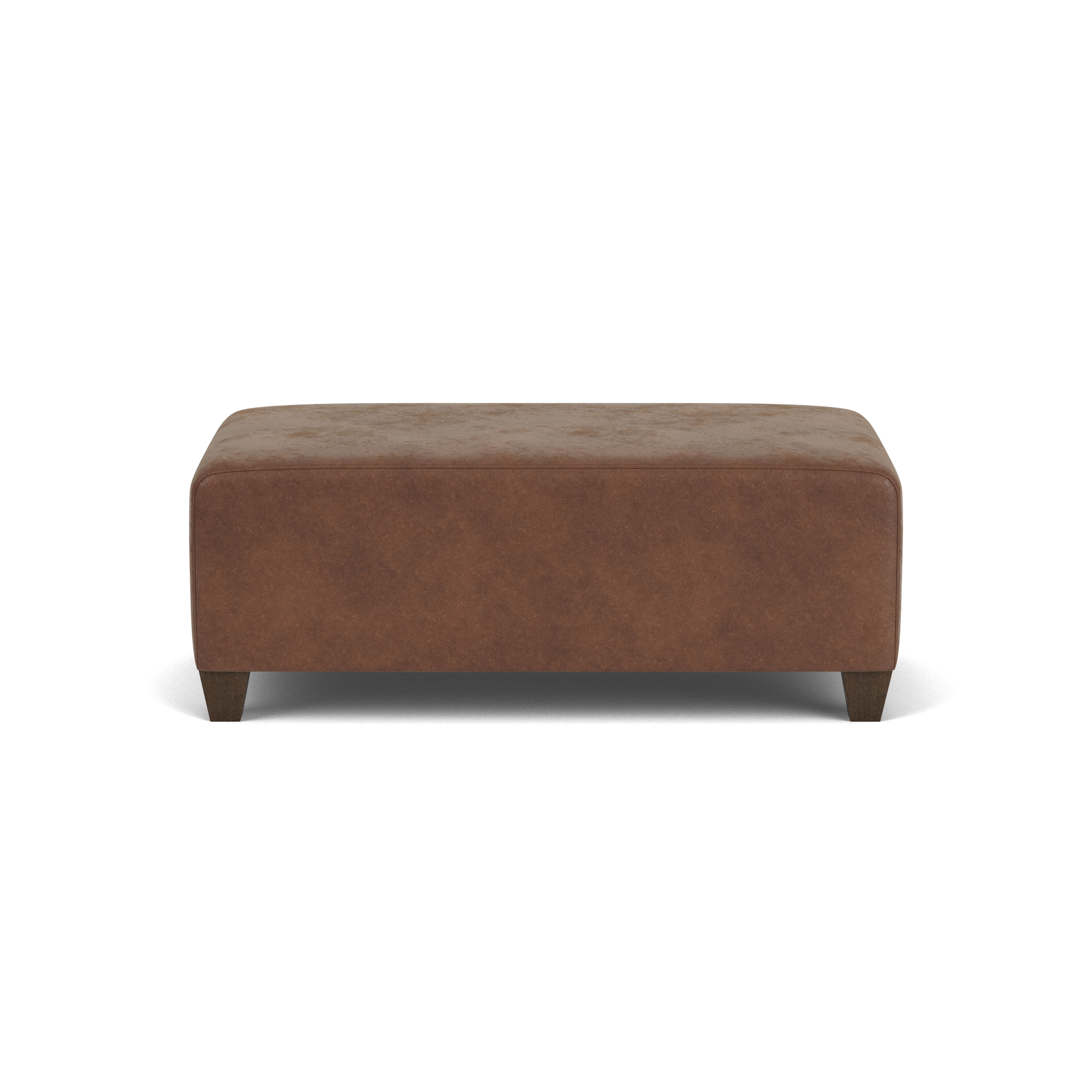 Cascade - Fabric Rectangular Cocktail Ottoman, light gray, view 4