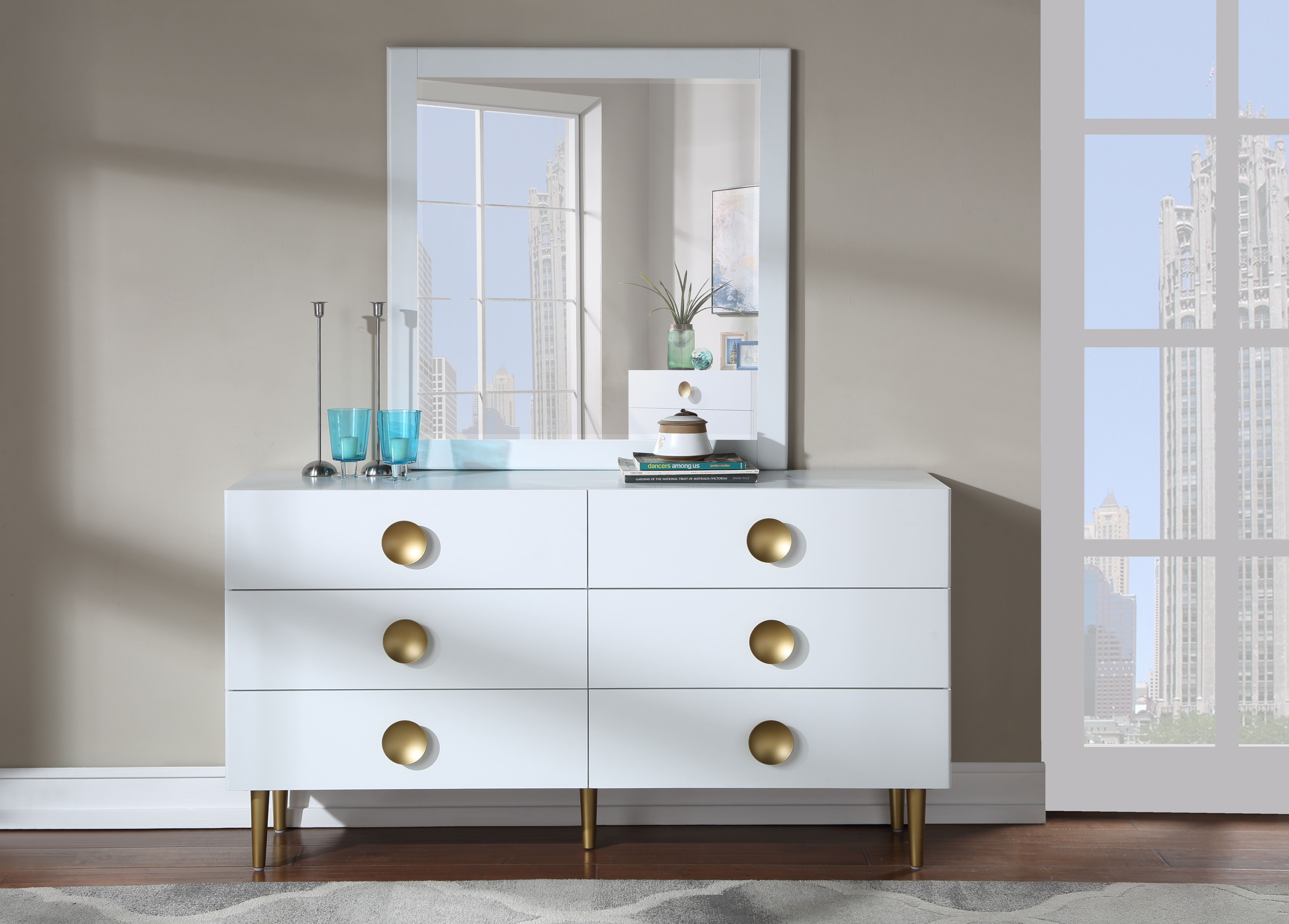 Zayne - Dresser - White
