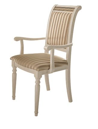 Liberty - Arm Chair - Light Brown / Beige