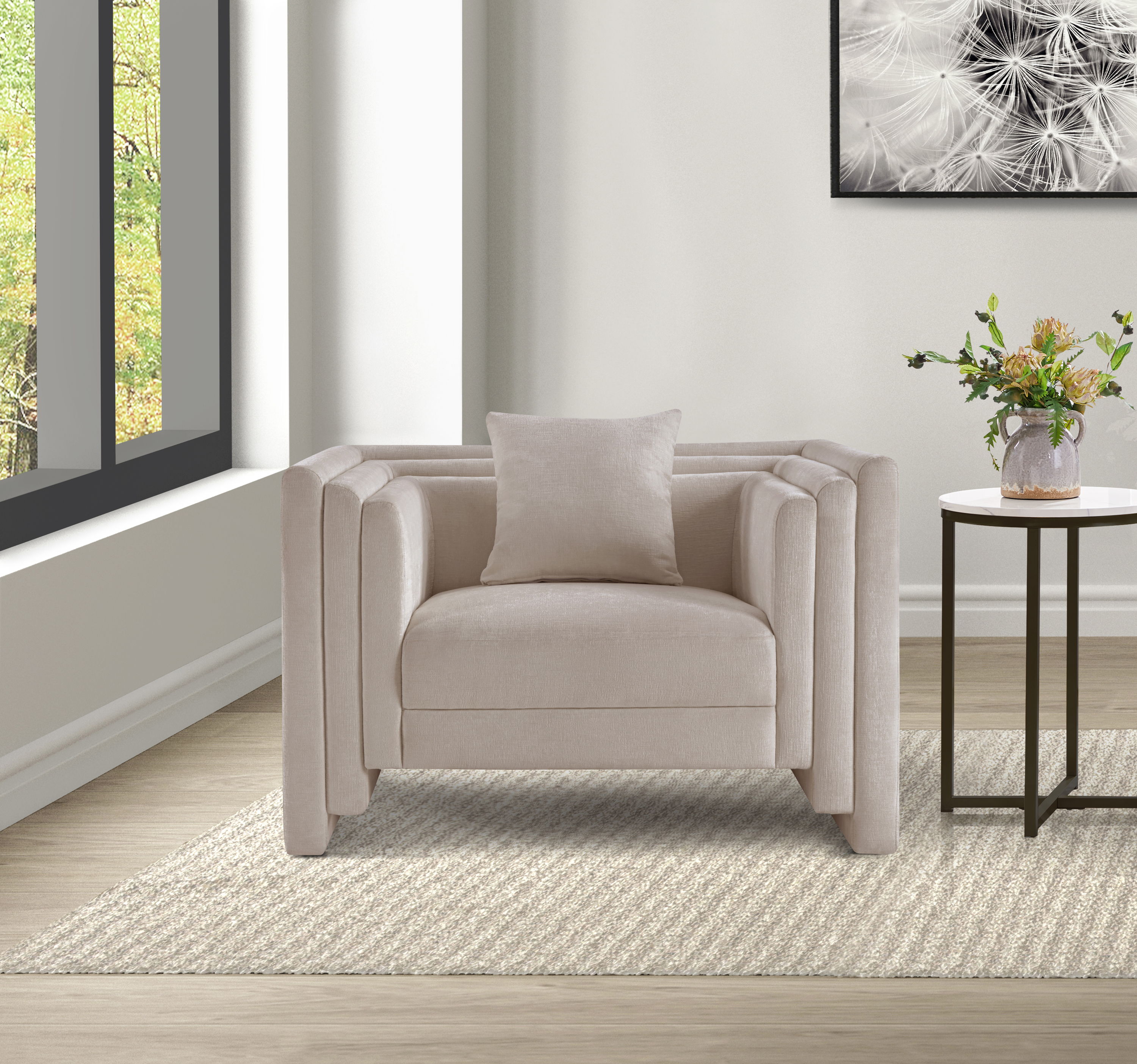Everett - Chair - Beige