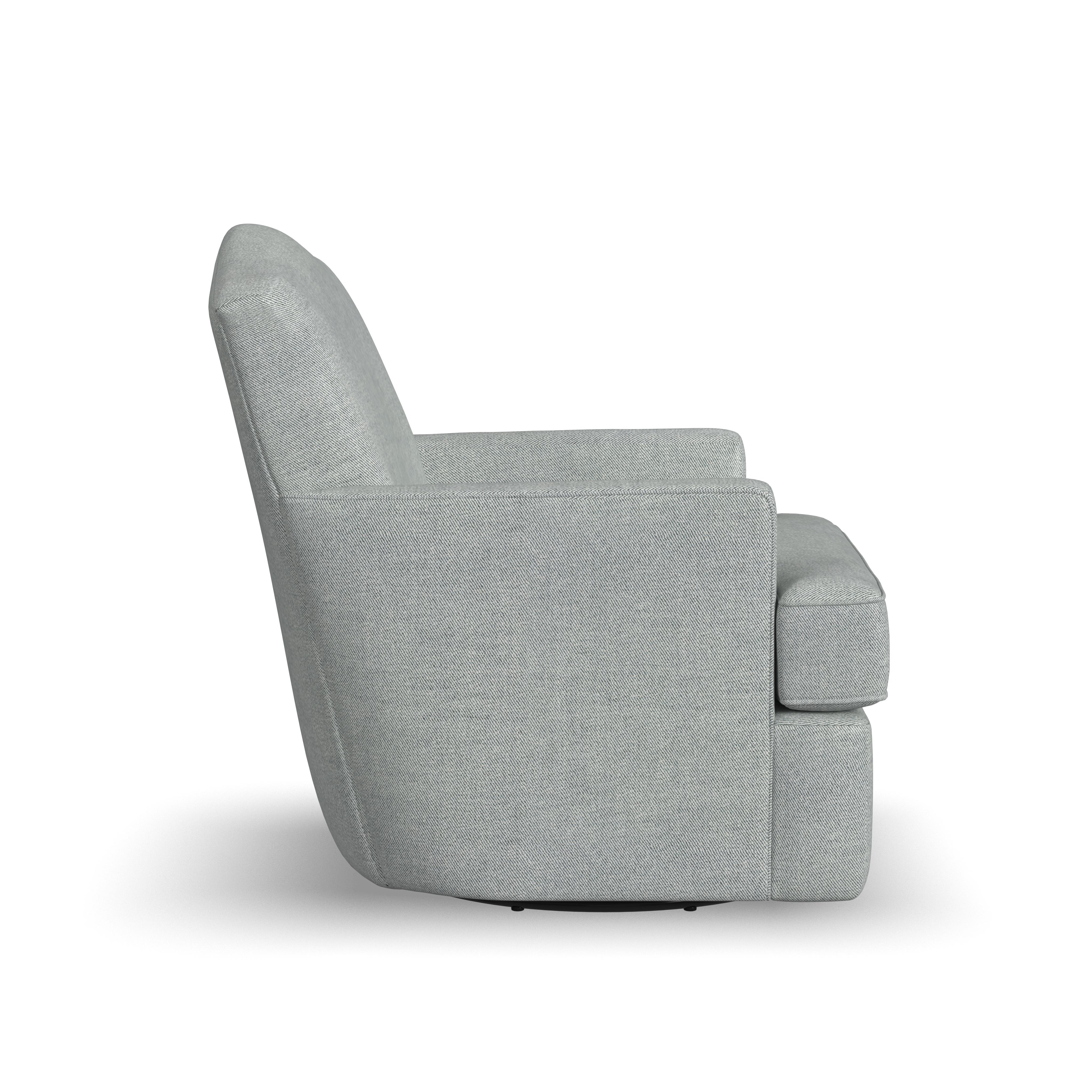 Judge - Fabric Swivel Chair, gray, view 5
