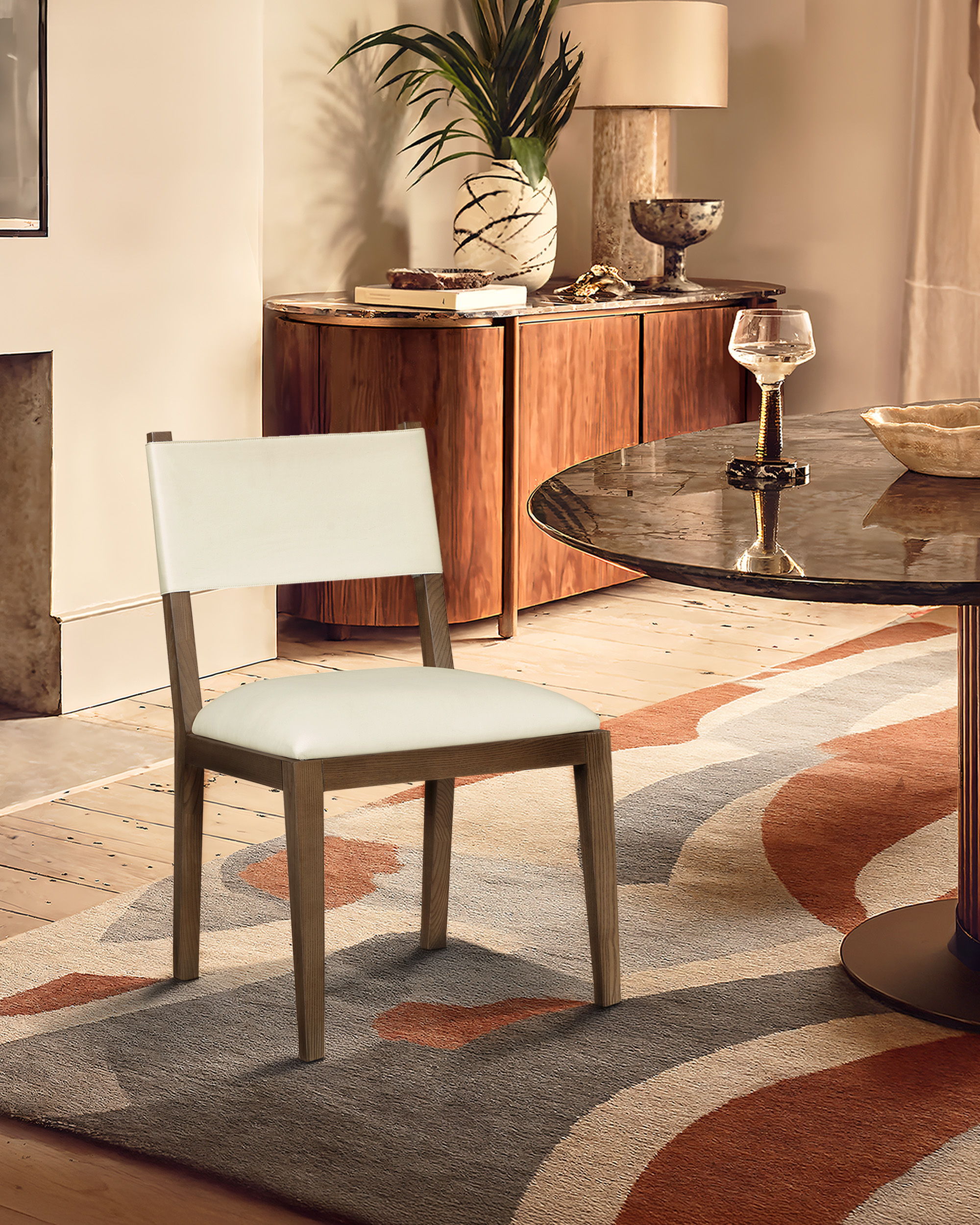 Avon - Dining Side Chair (Set of 2) - Cream