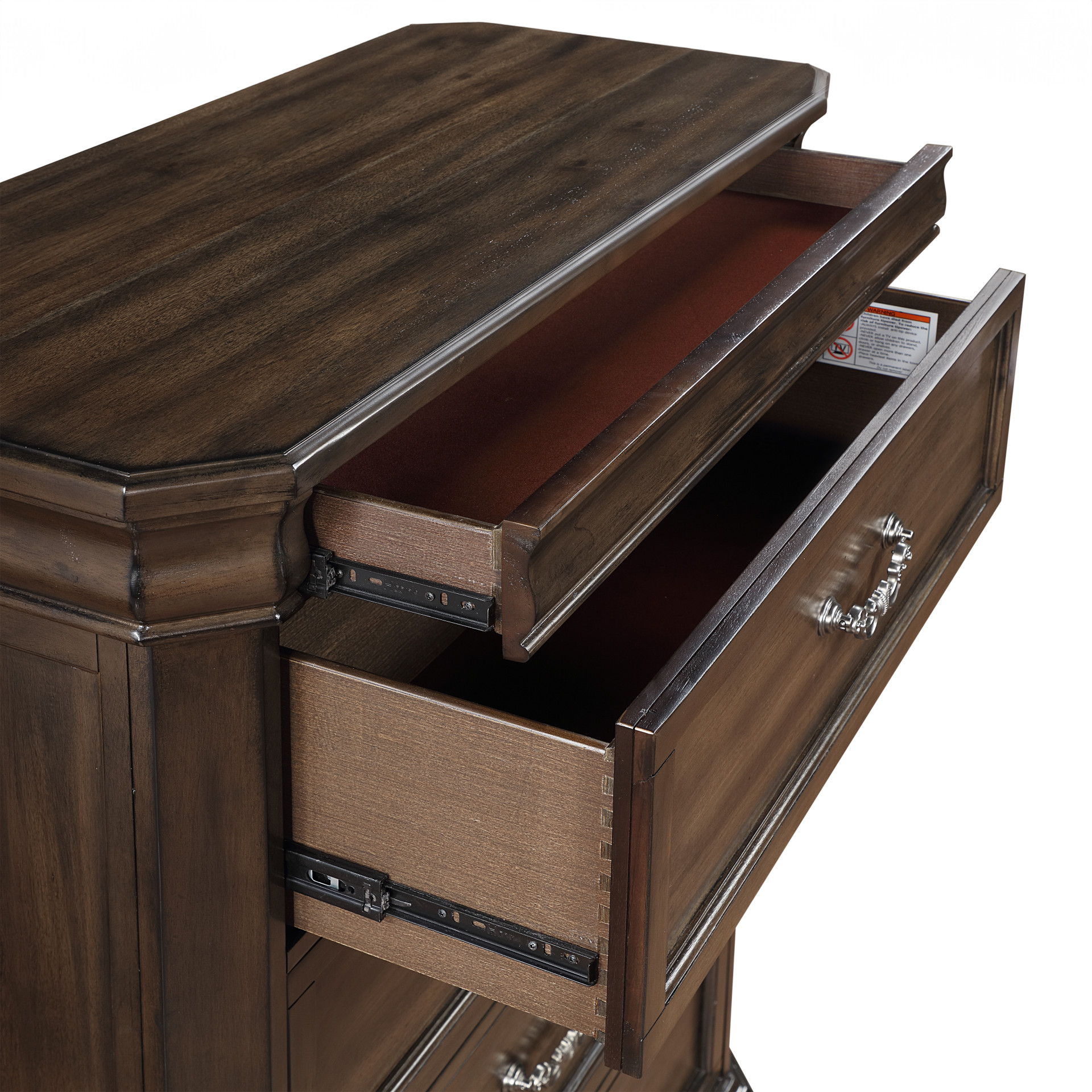 Lyndhurst - Chest - Walnut, dark brown, view 5