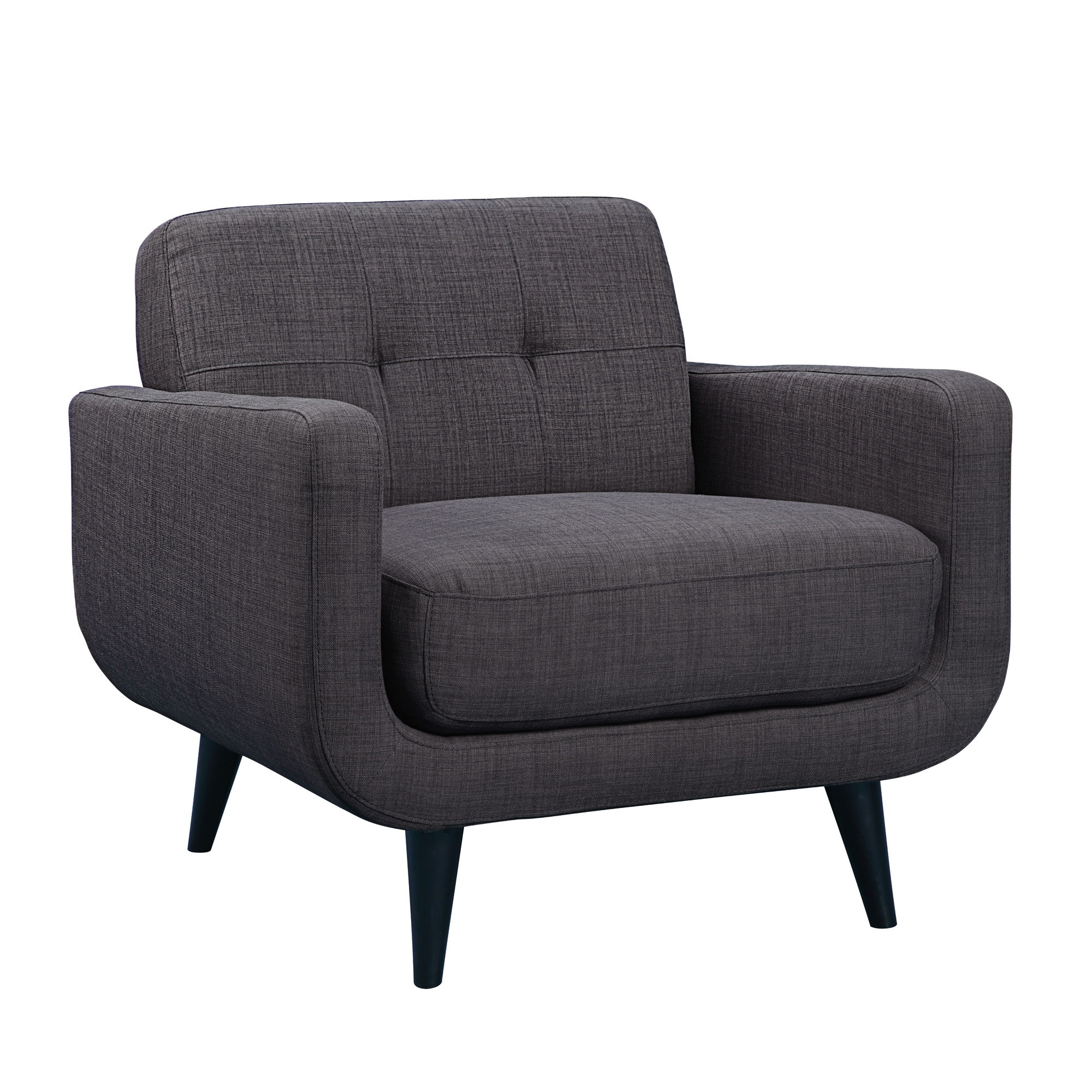 Hadley - 4480 KD Chair Heirloom - Charcoal