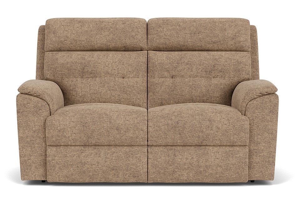 Mason - Transitional Fabric Reclining Loveseat, light brown, view 3
