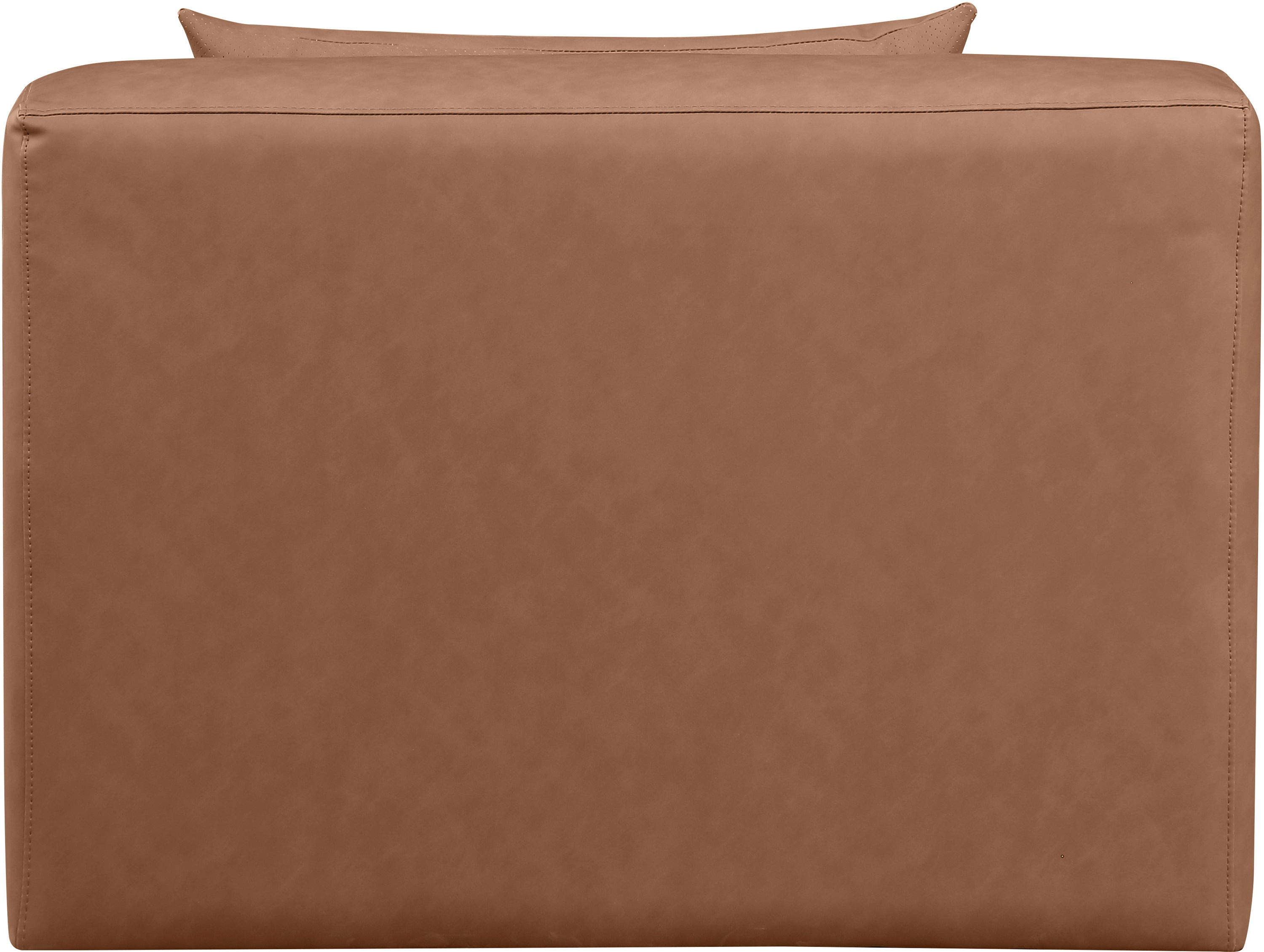 Cube - Armless Chair - Brown