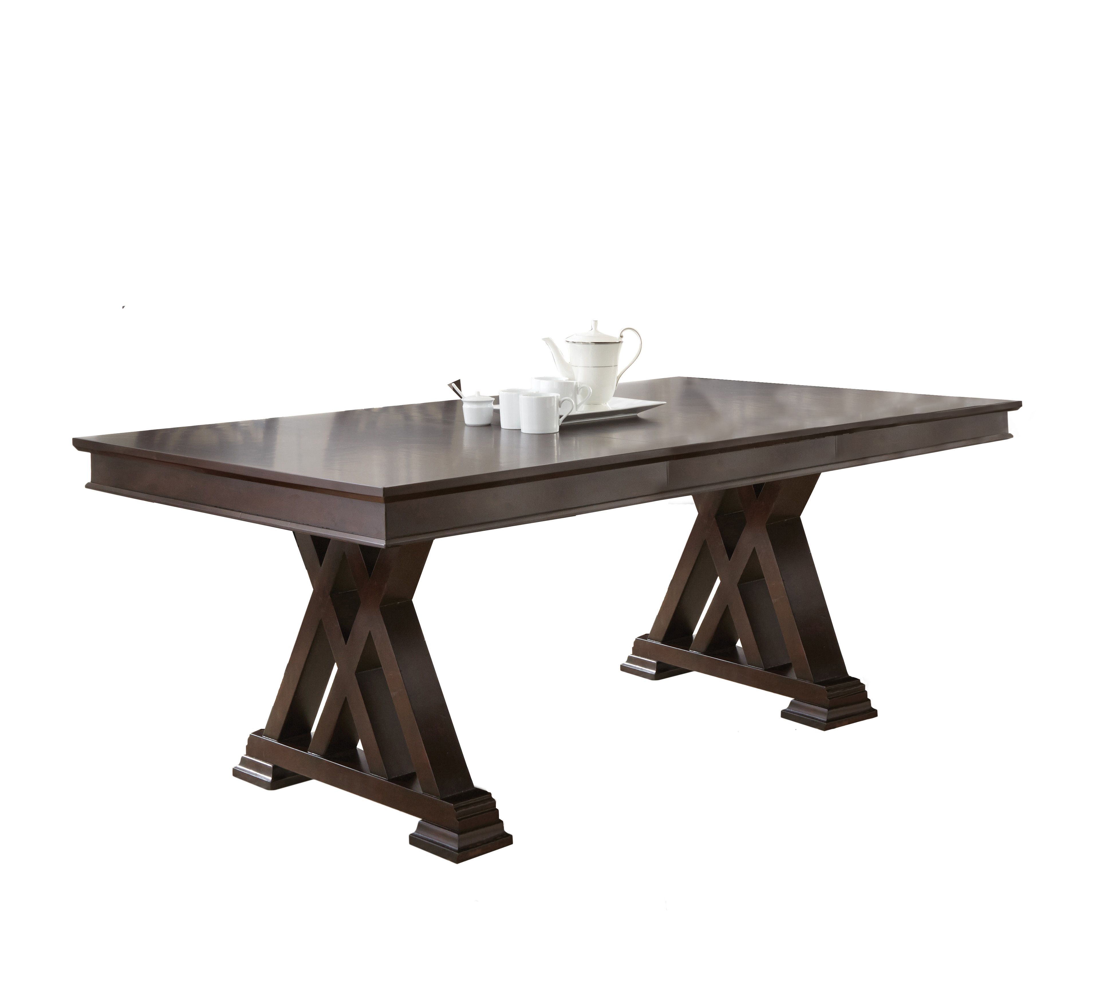 Adrian - Dining Table - Dark Brown Image