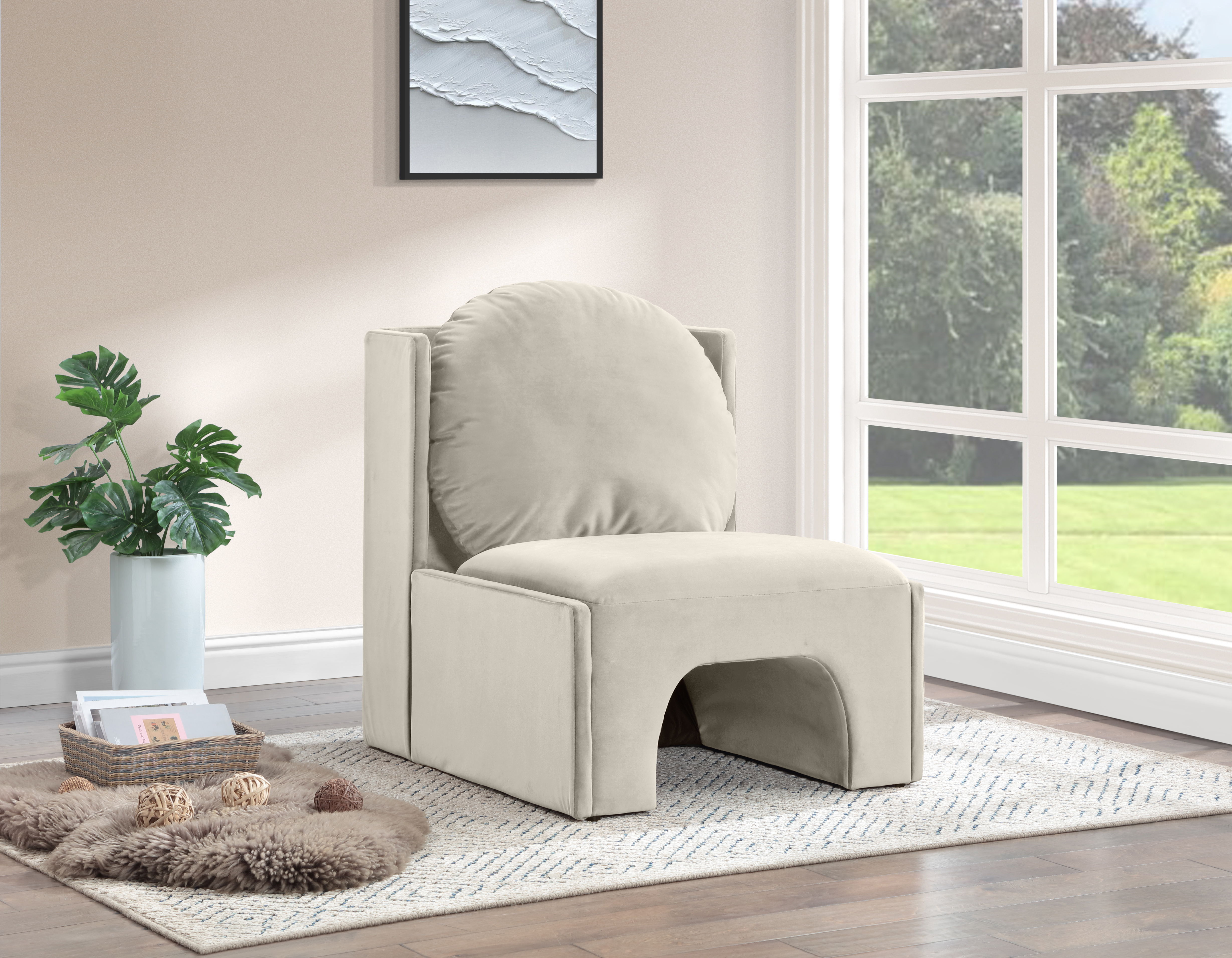 Sigma - Accent Chair - Cream