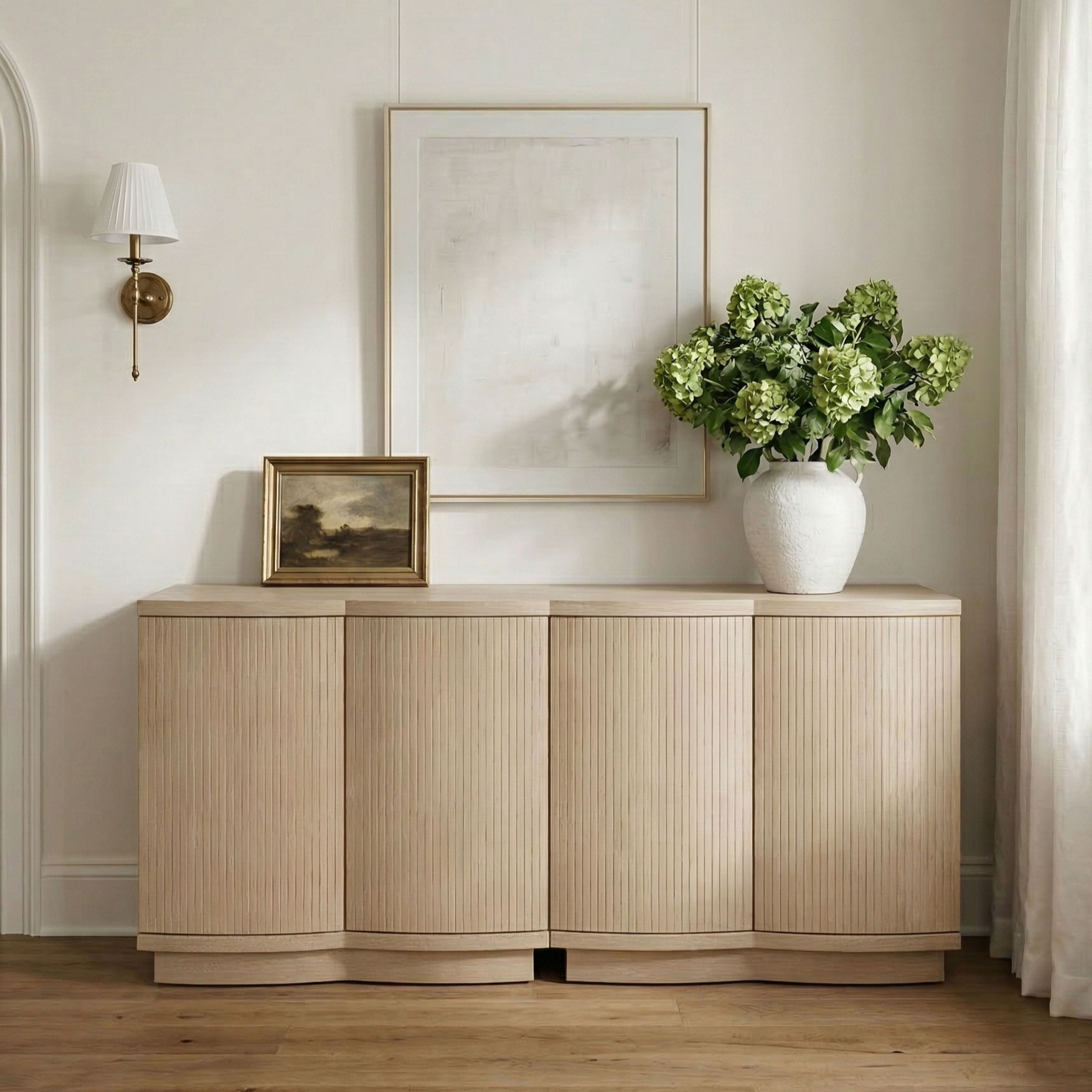 Aveline - 2 Piece Sideboard / Buffet - Natural
