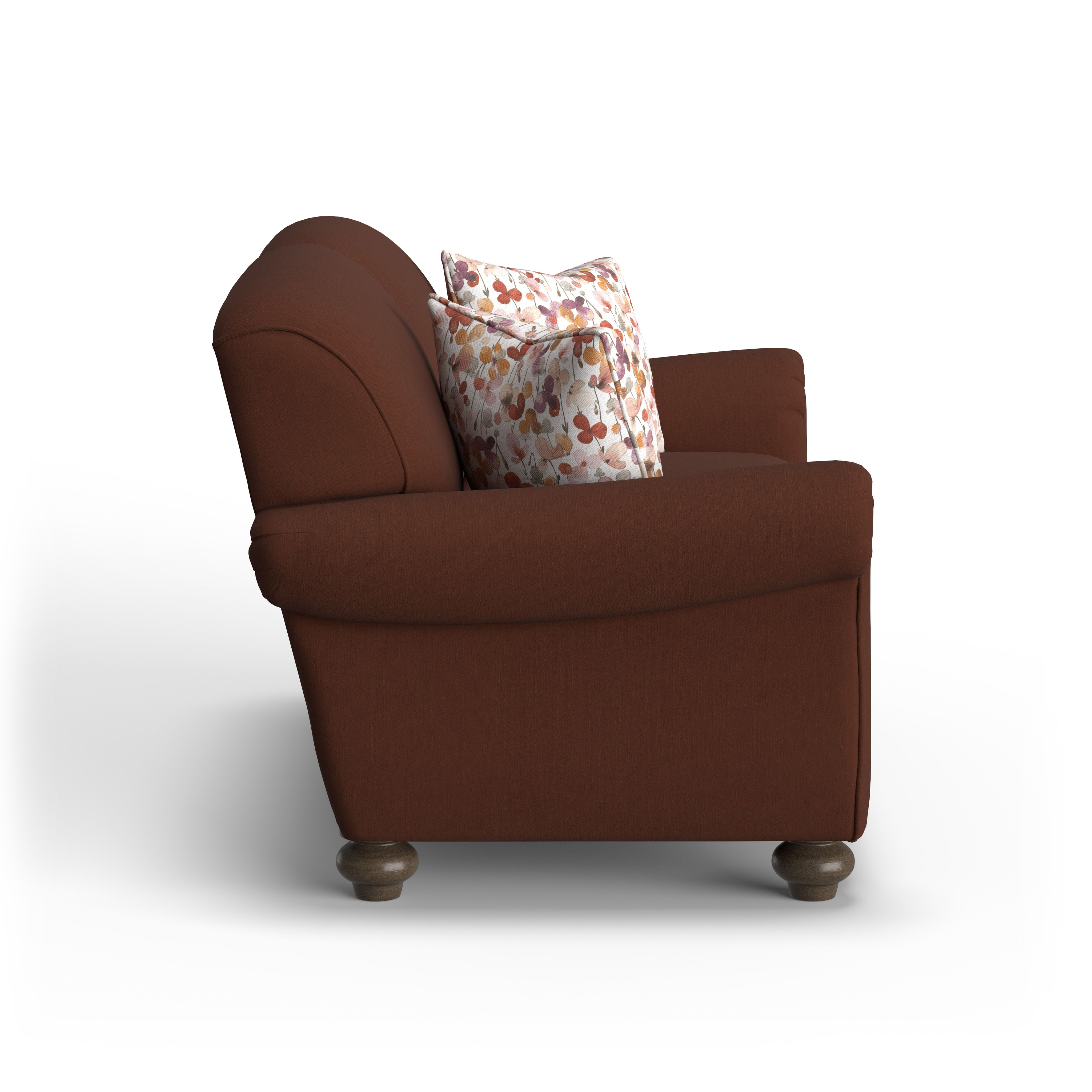 Winston - Fabric Loveseat, light gray, view 8