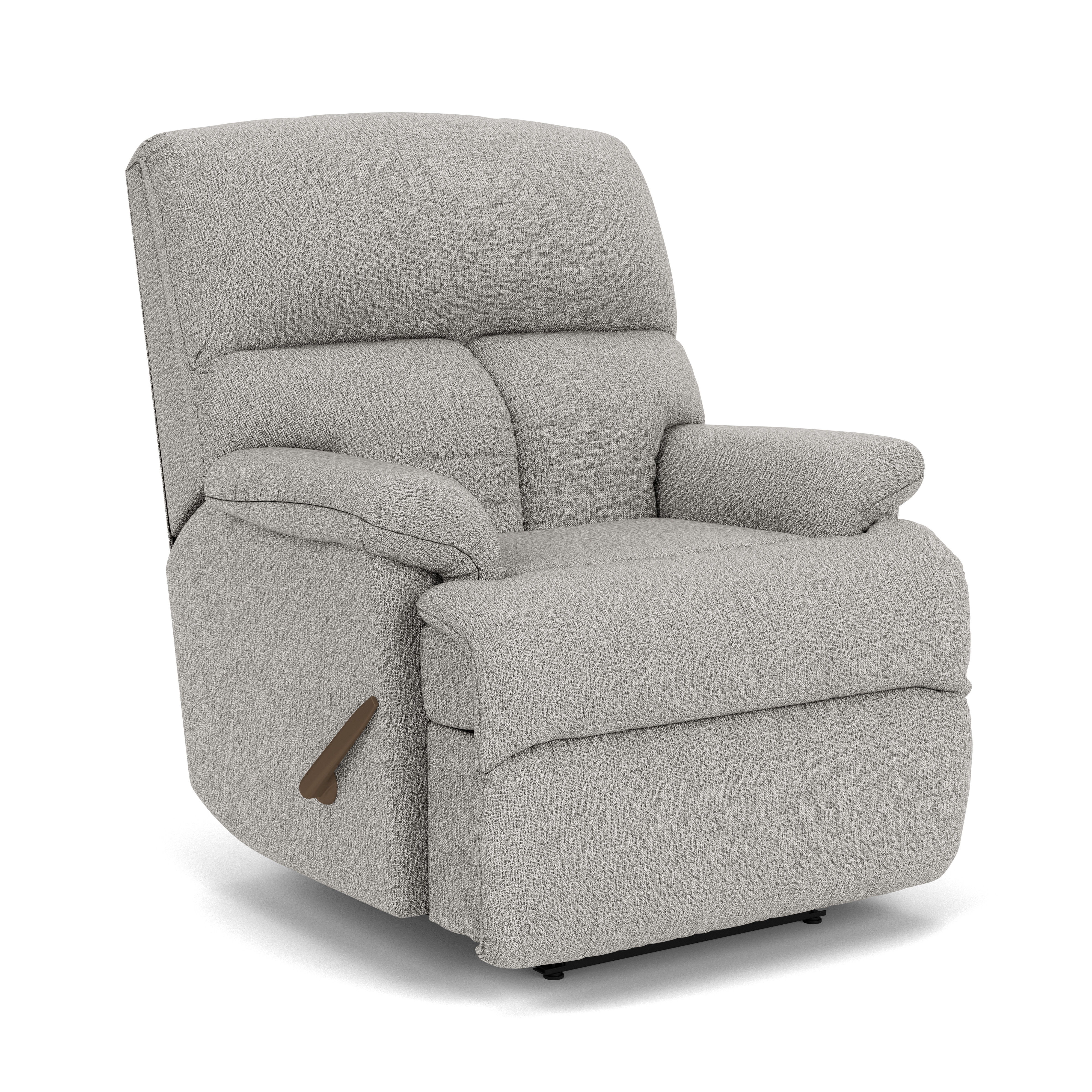 Triton - Transitional Fabric Recliner, beige, view 2