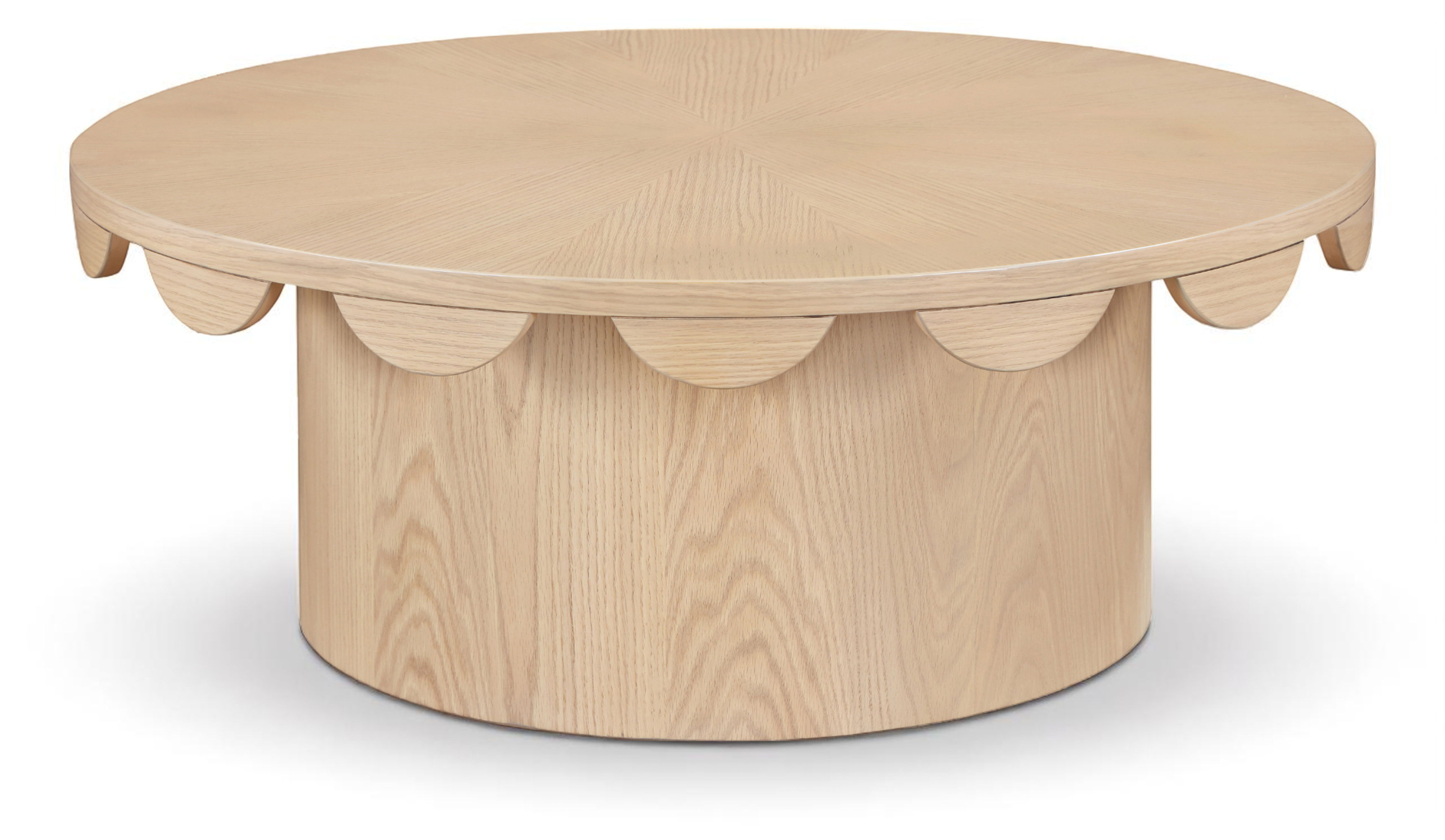 Dahlia - Oak Veneer Coffee Table - Natural
