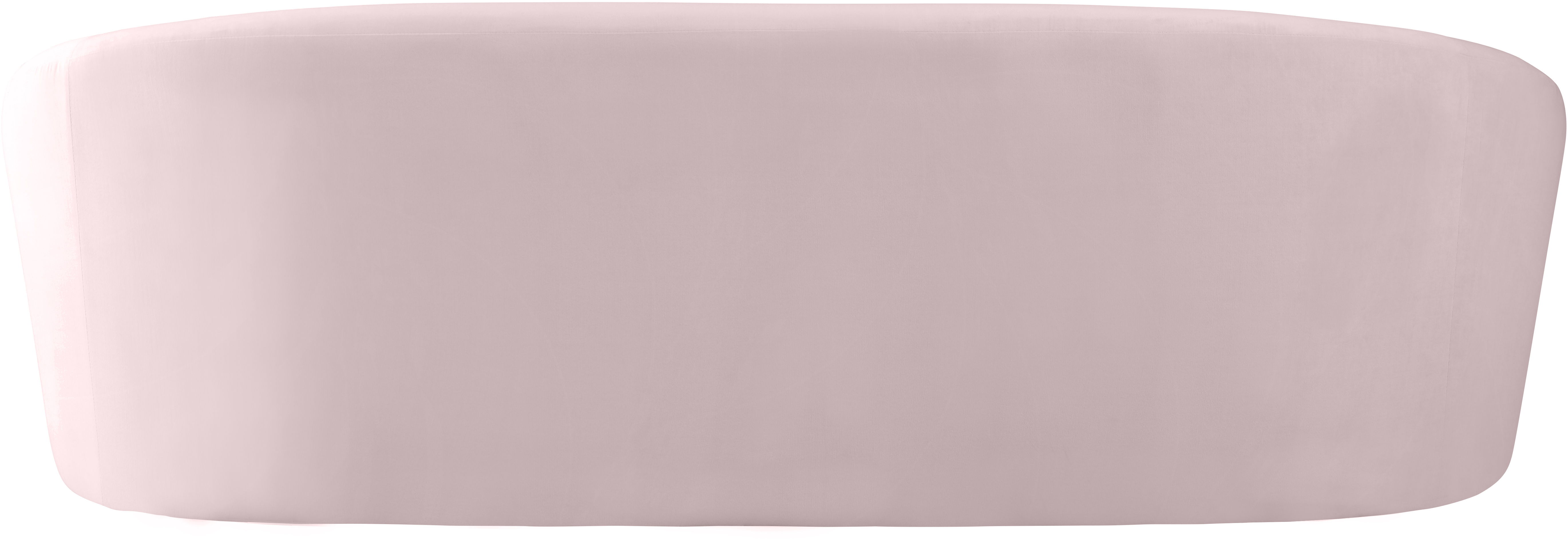 Riley - Velvet Sofa - Pink