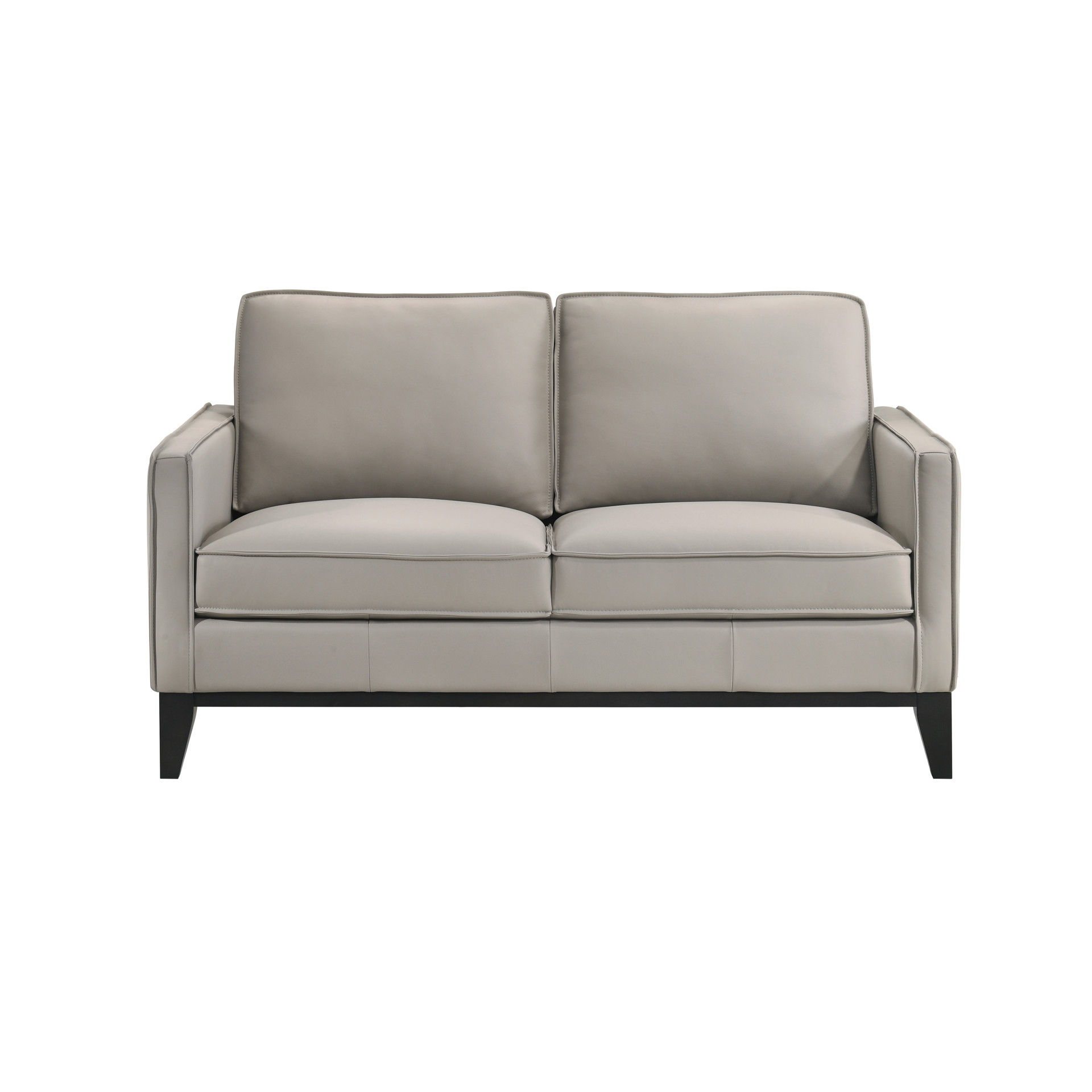 Aaron - Loveseat - Mist Gray, gray, view 2