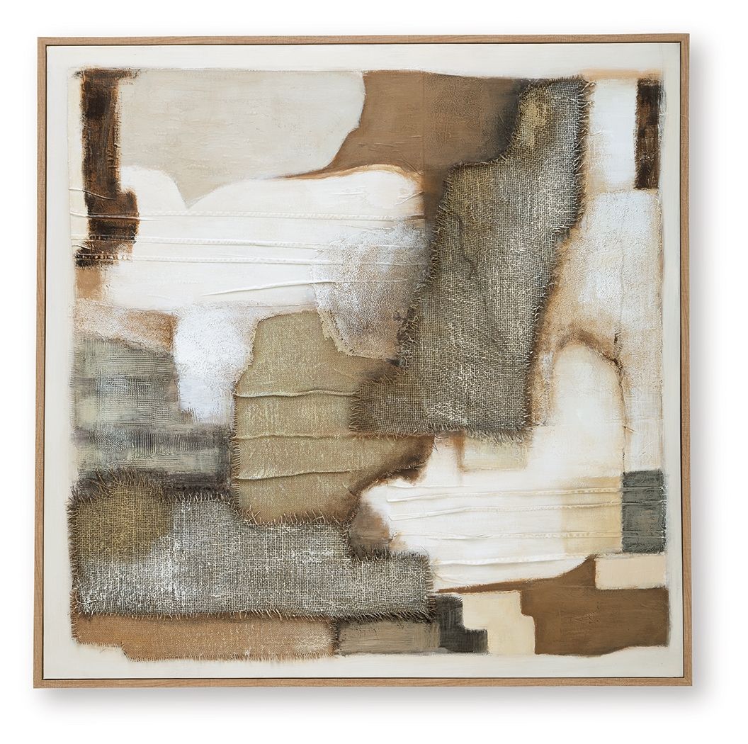 Ashley Furniture Wylander - Wall Art - Tan / Brown / Gray - Image 6
