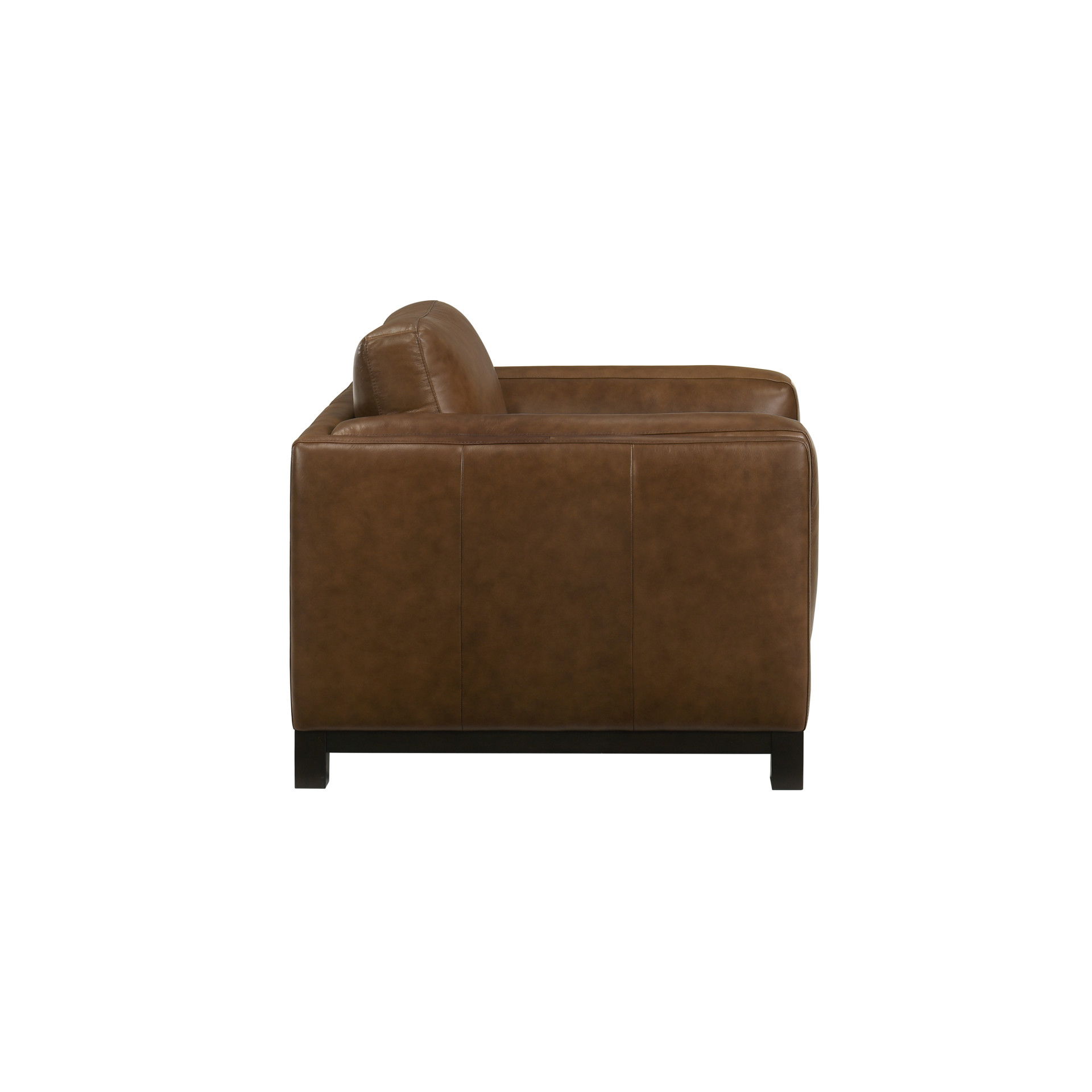 Sayer - Chair - Brown, dark brown, view 3