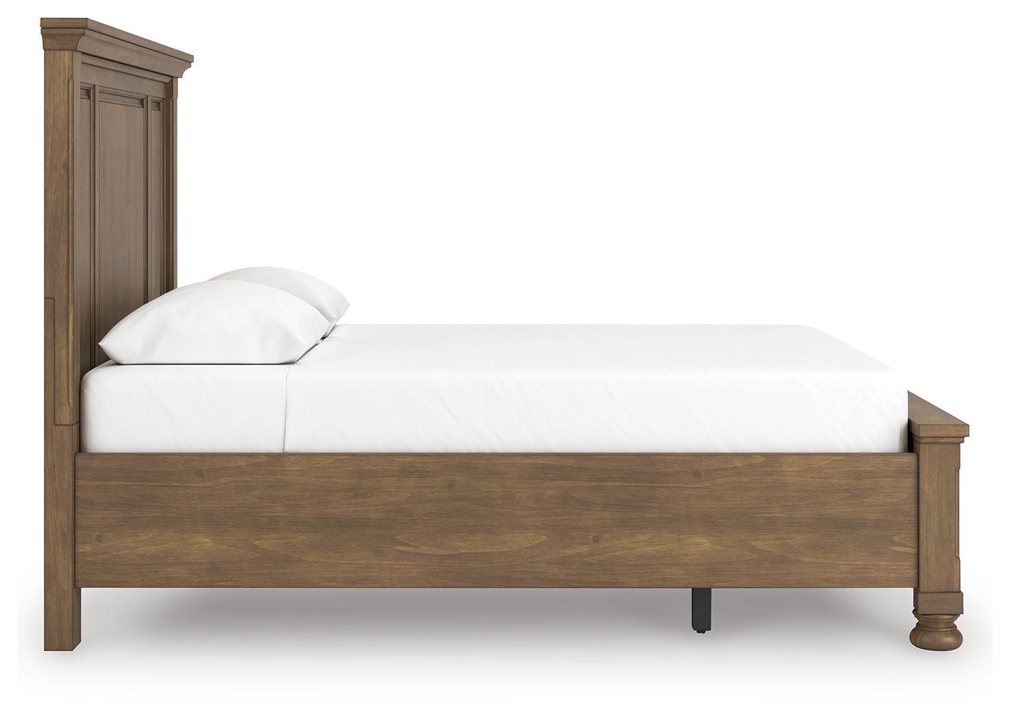 Ashley Furniture Feddinger - Queen Panel Storage Bed - Medium Brown - Image 8