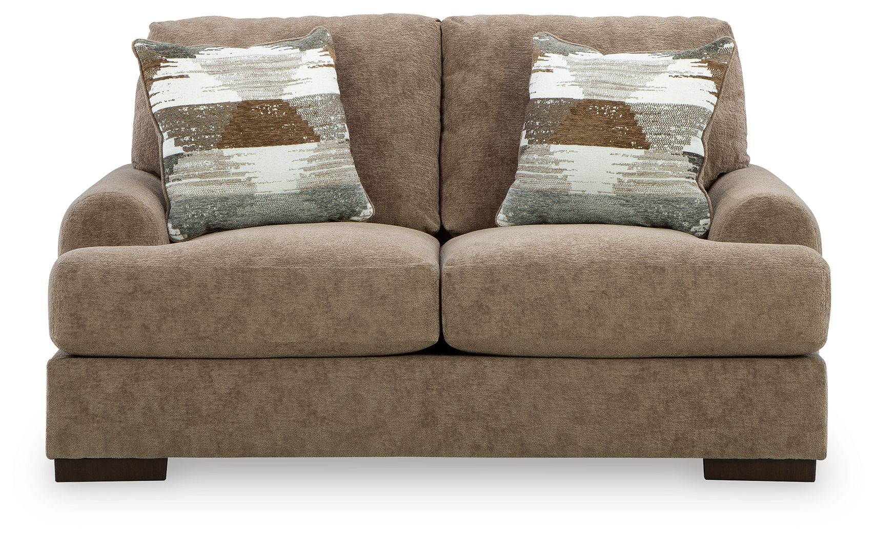 Ashley Furniture Jayne Park - Loveseat - Pecan - Image 3
